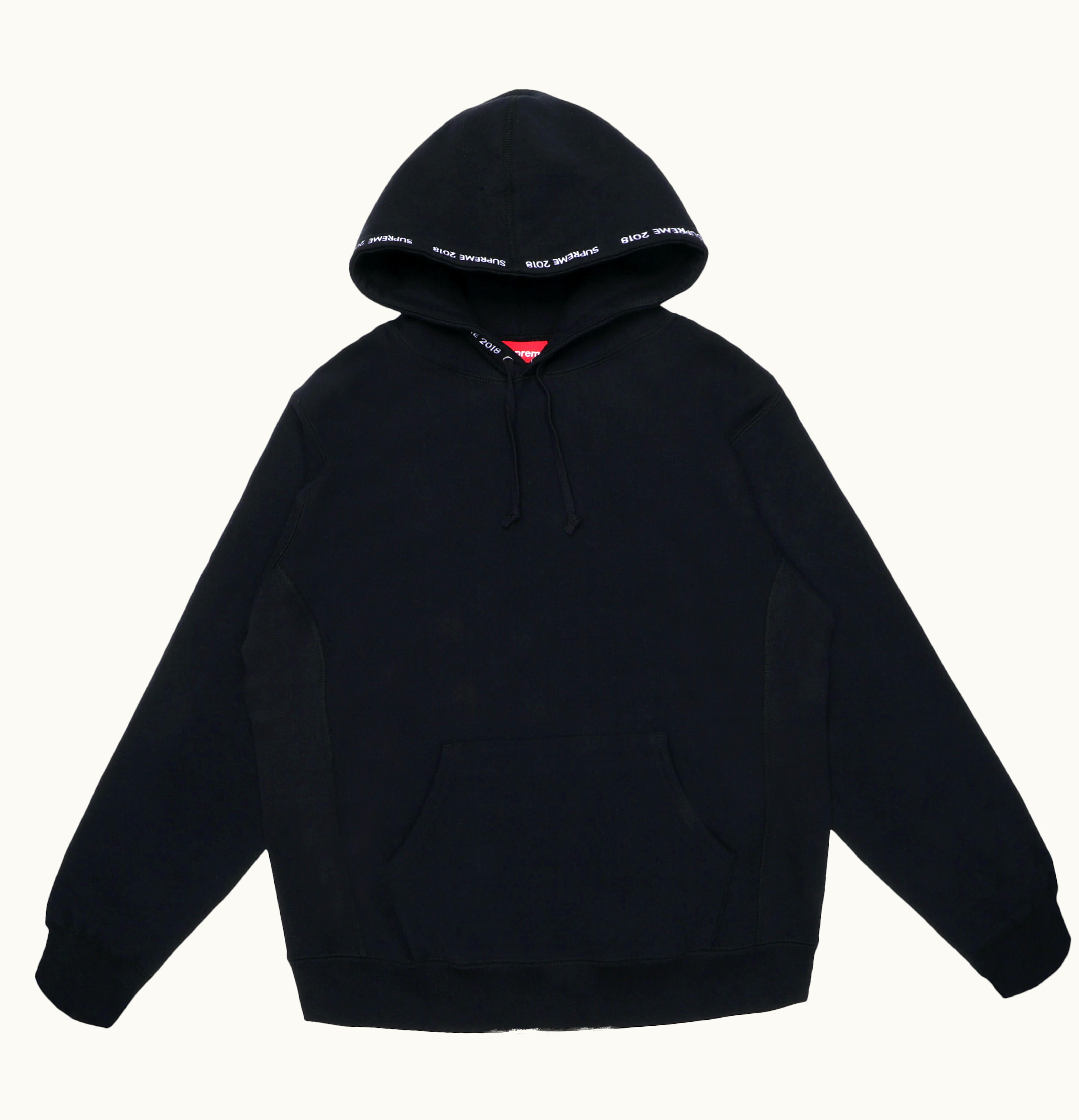 Supreme Supreme Channel Hooded Sweatshirt Black