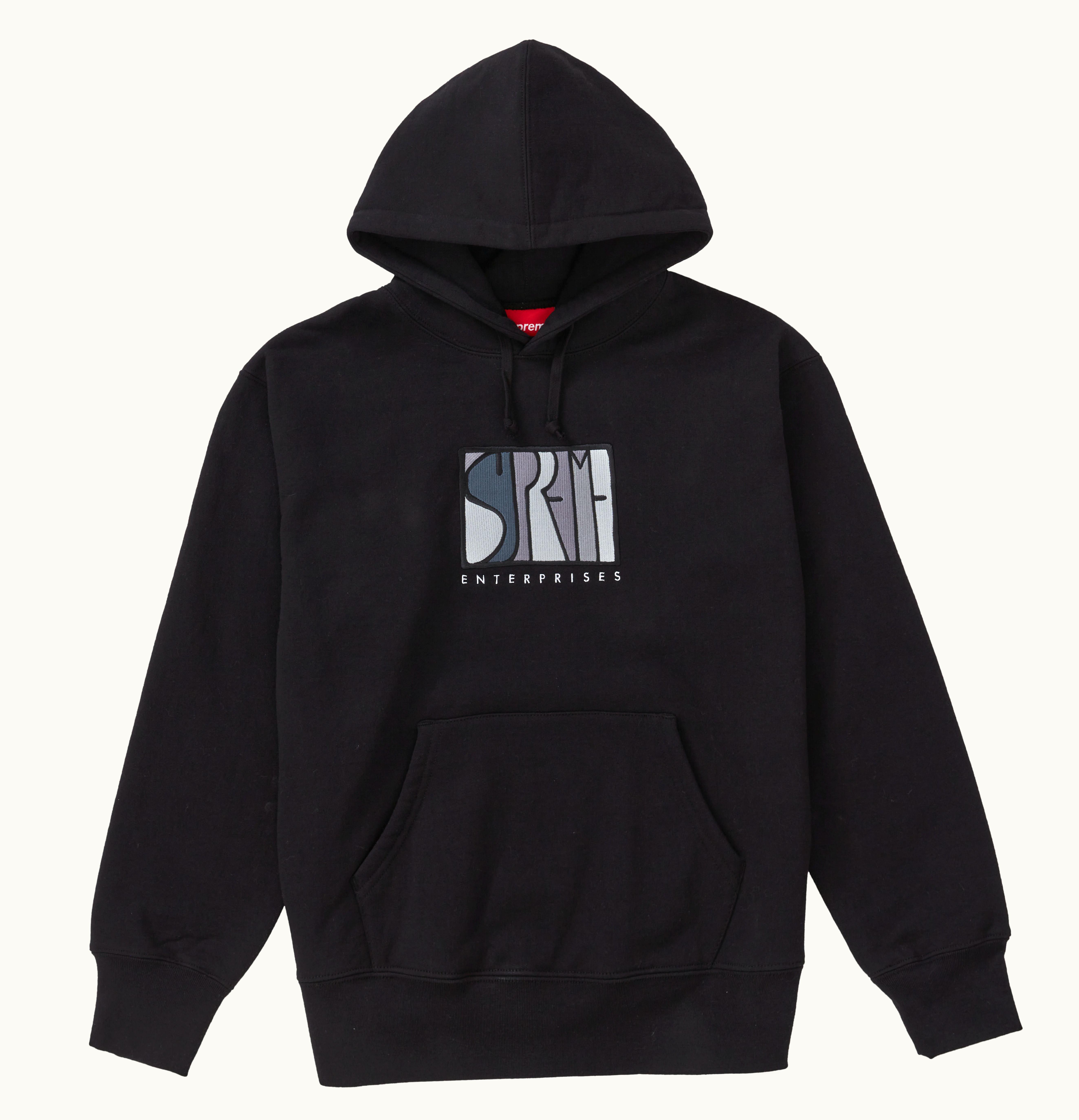 Supreme Supreme Enterprises Hooded Sweatshirt Black