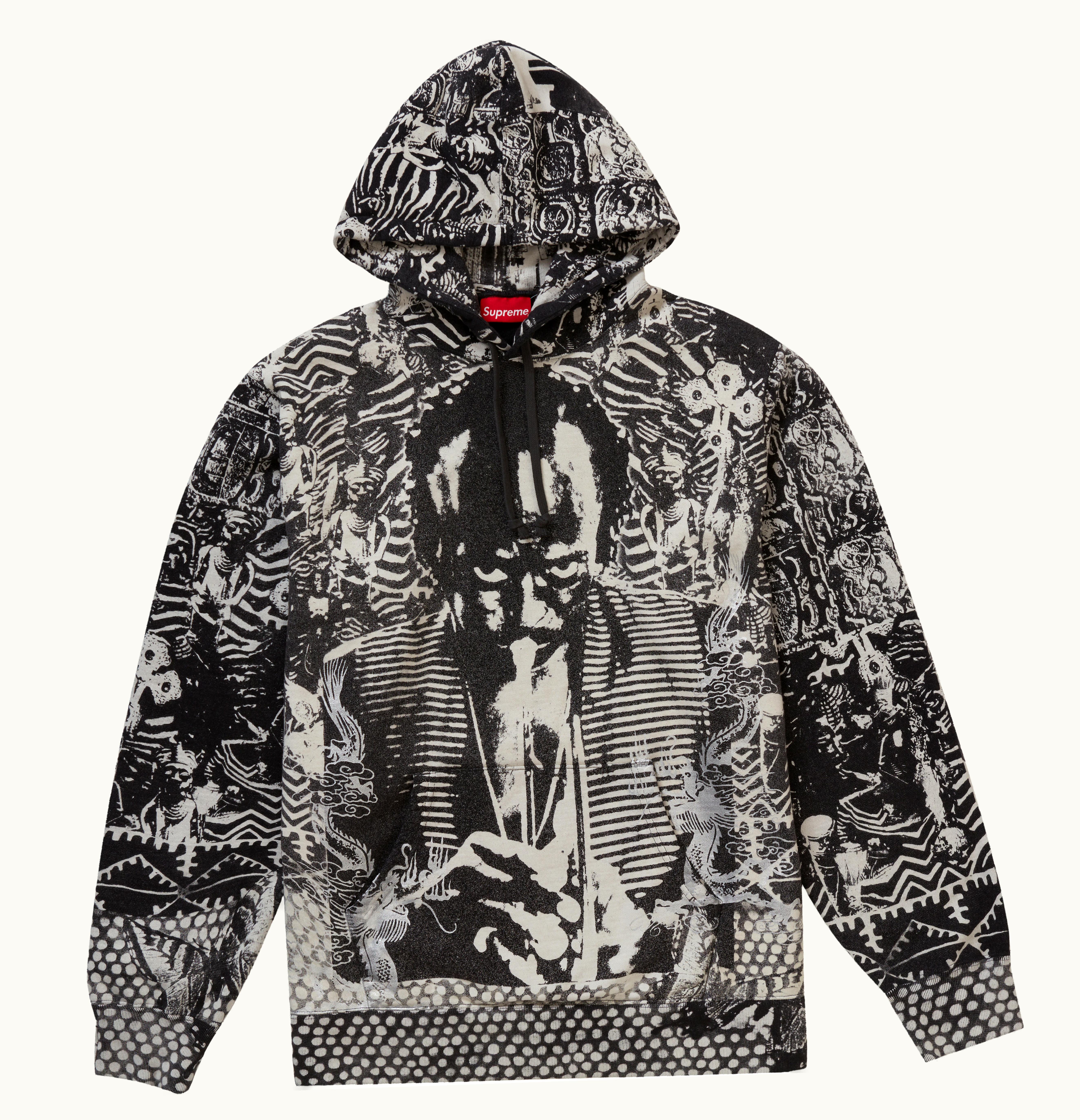 Supreme Supreme Miles Davis Hooded Sweatshirt Black