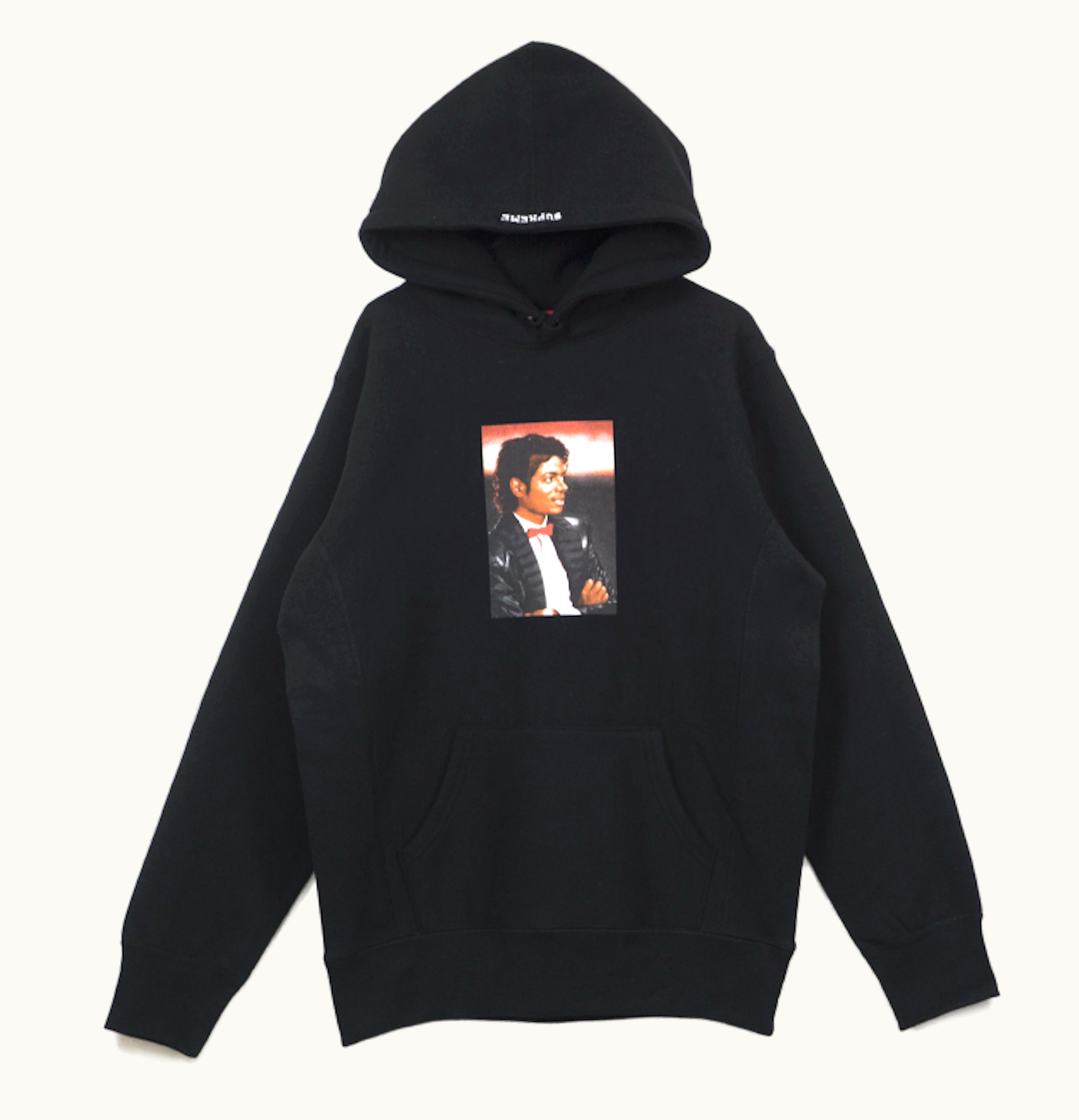 Supreme Supreme Michael Jackson Hooded Sweatshirt Black