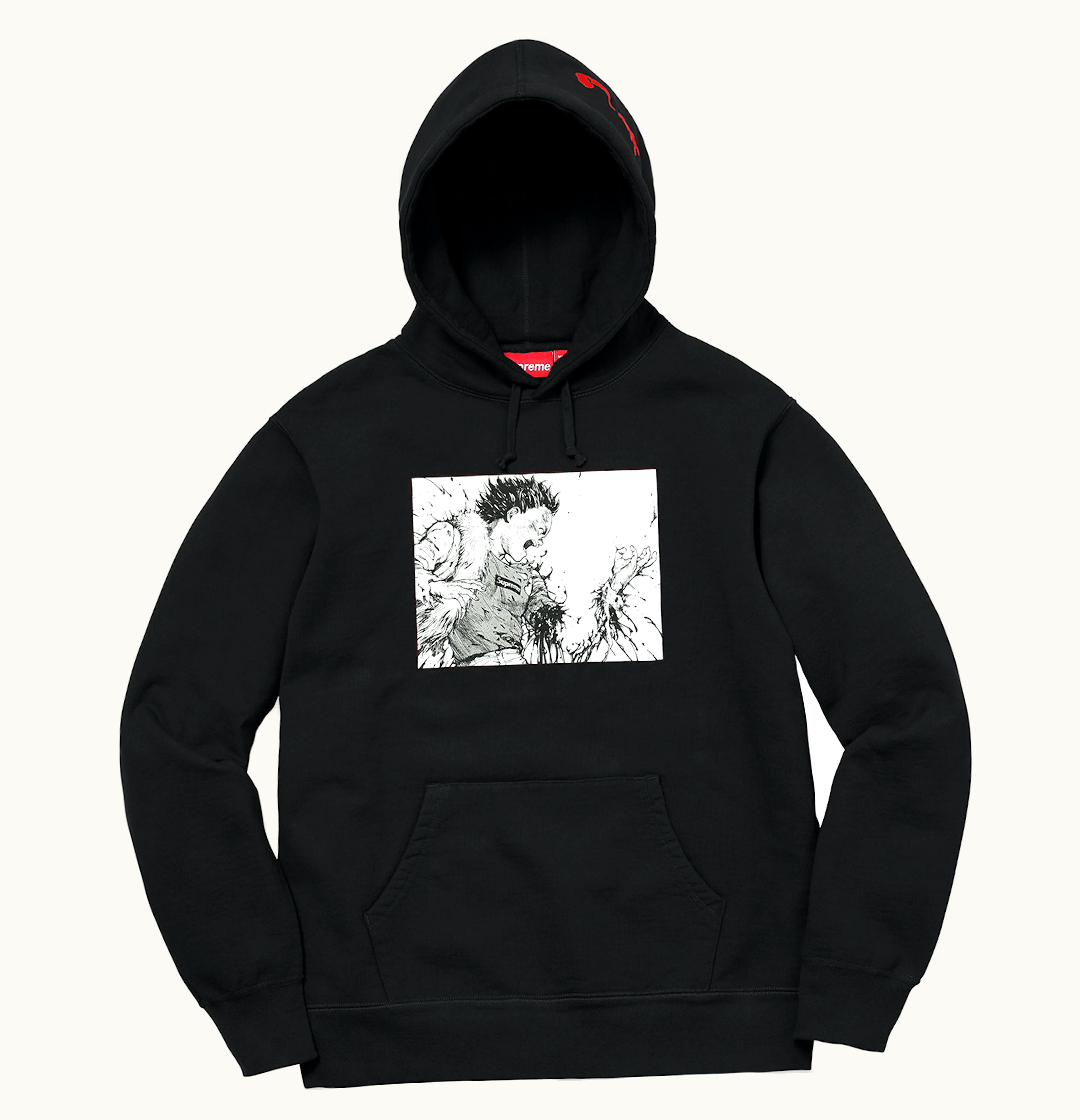 Supreme Supreme AKIRA Arm Hooded Sweatshirt Black