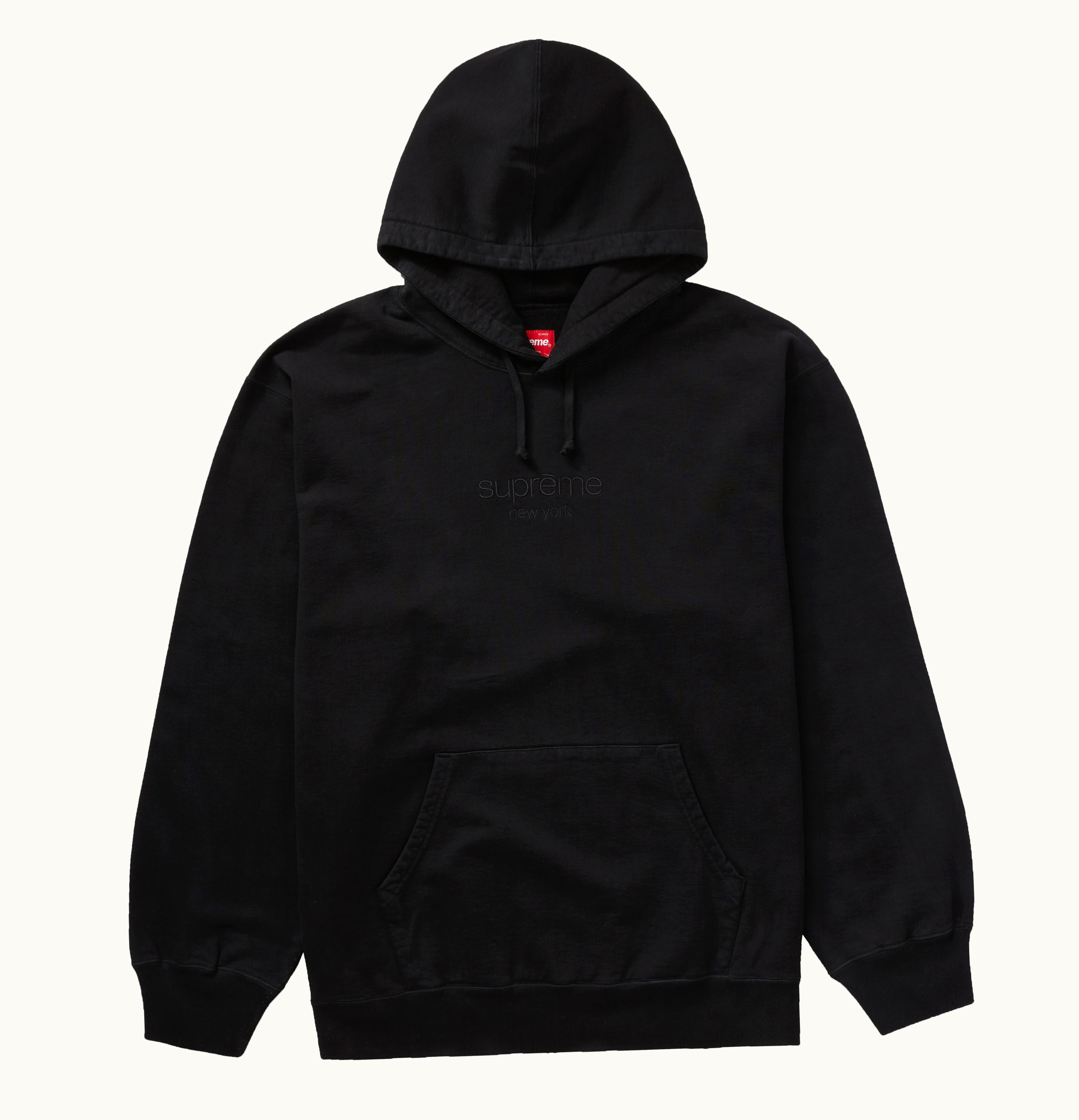 Supreme Supreme Spray Hooded Sweatshirt Black