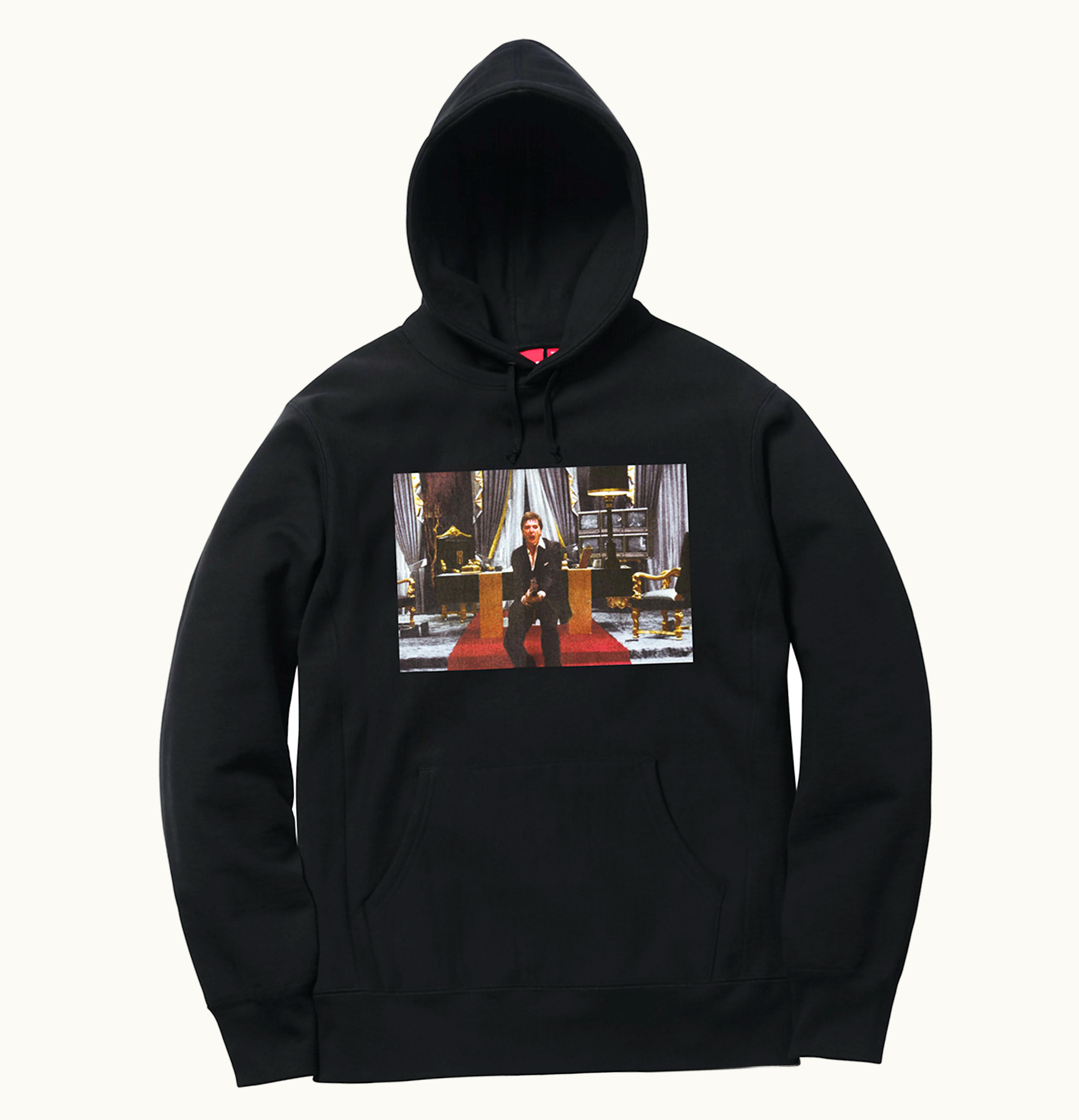 Supreme Supreme Scarface Friend Hooded Sweatshirt Black