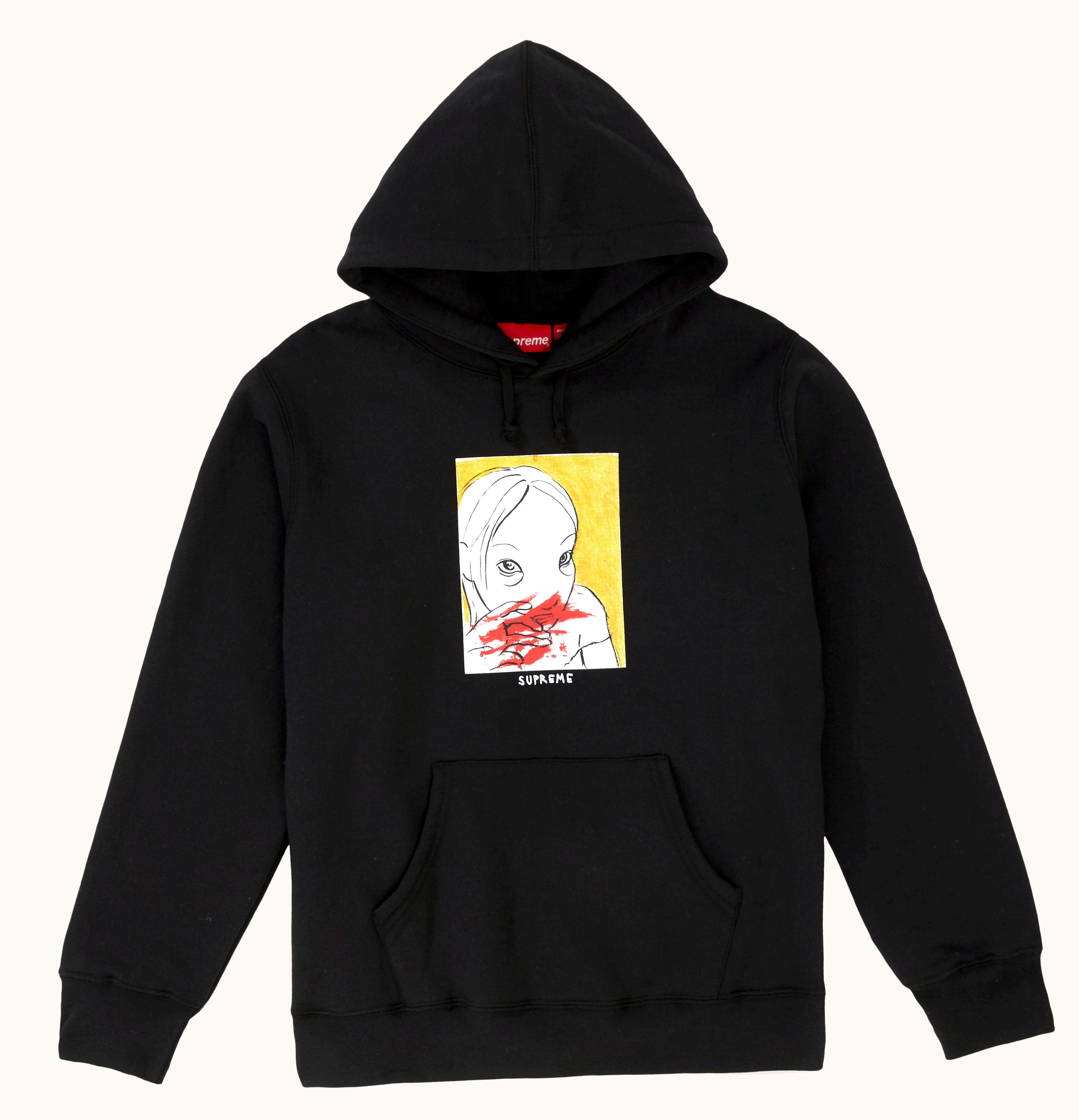 Supreme Supreme Nose Bleed Hooded Sweatshirt Black