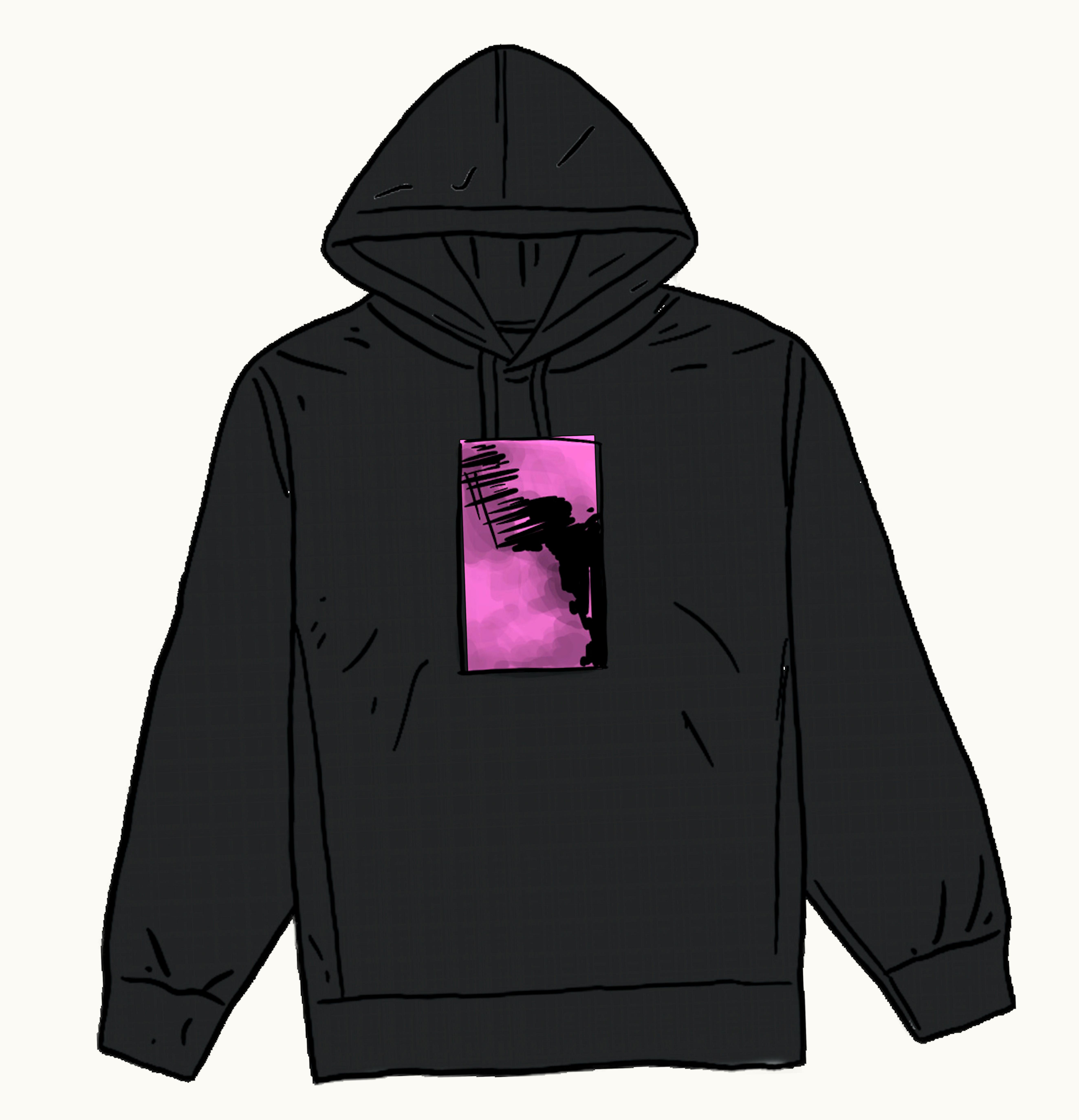 Supreme Supreme My Bloody Valentine Hooded Sweatshirt Black