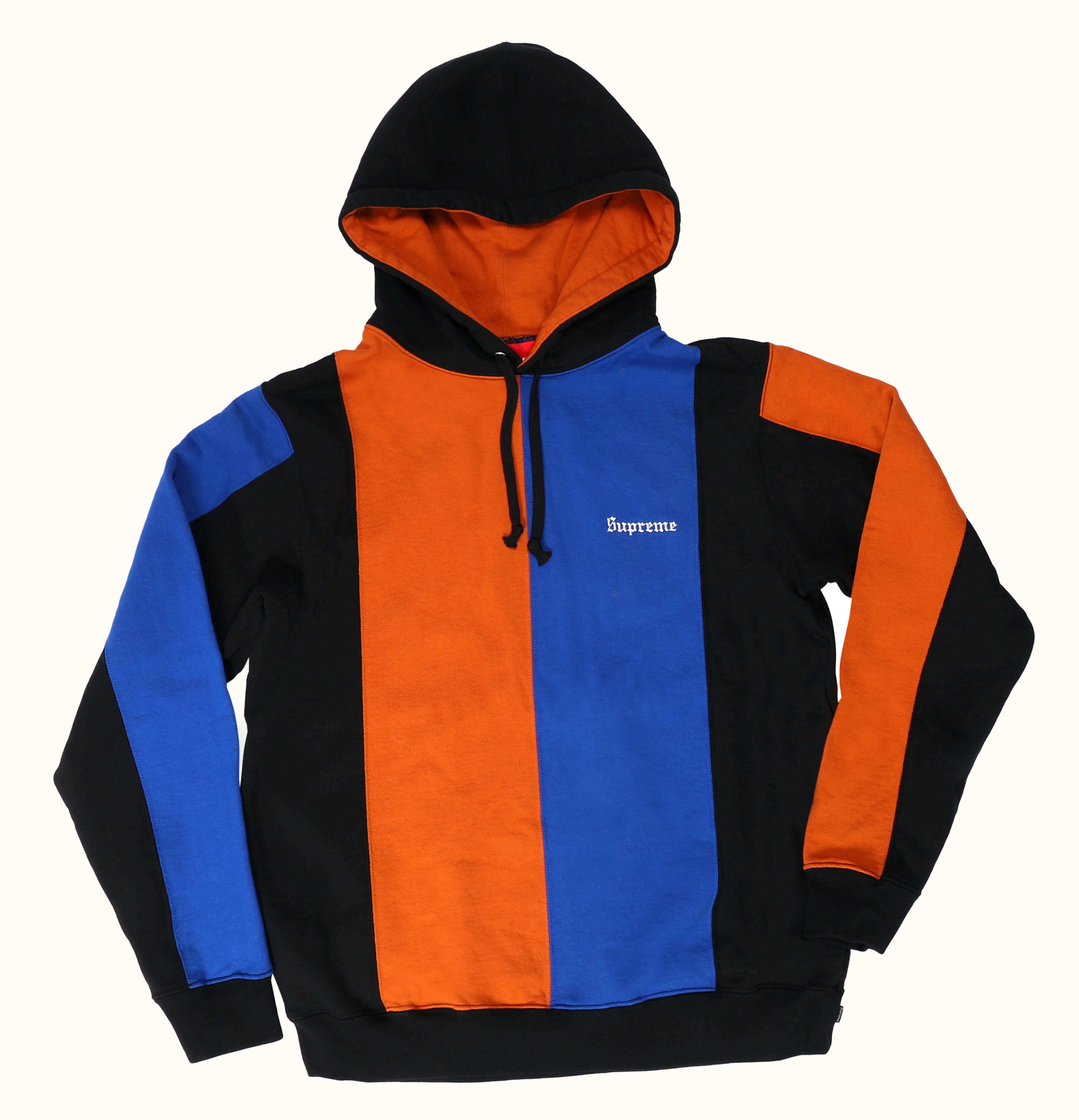 Supreme Supreme Tricolor Hooded Sweatshirt Black