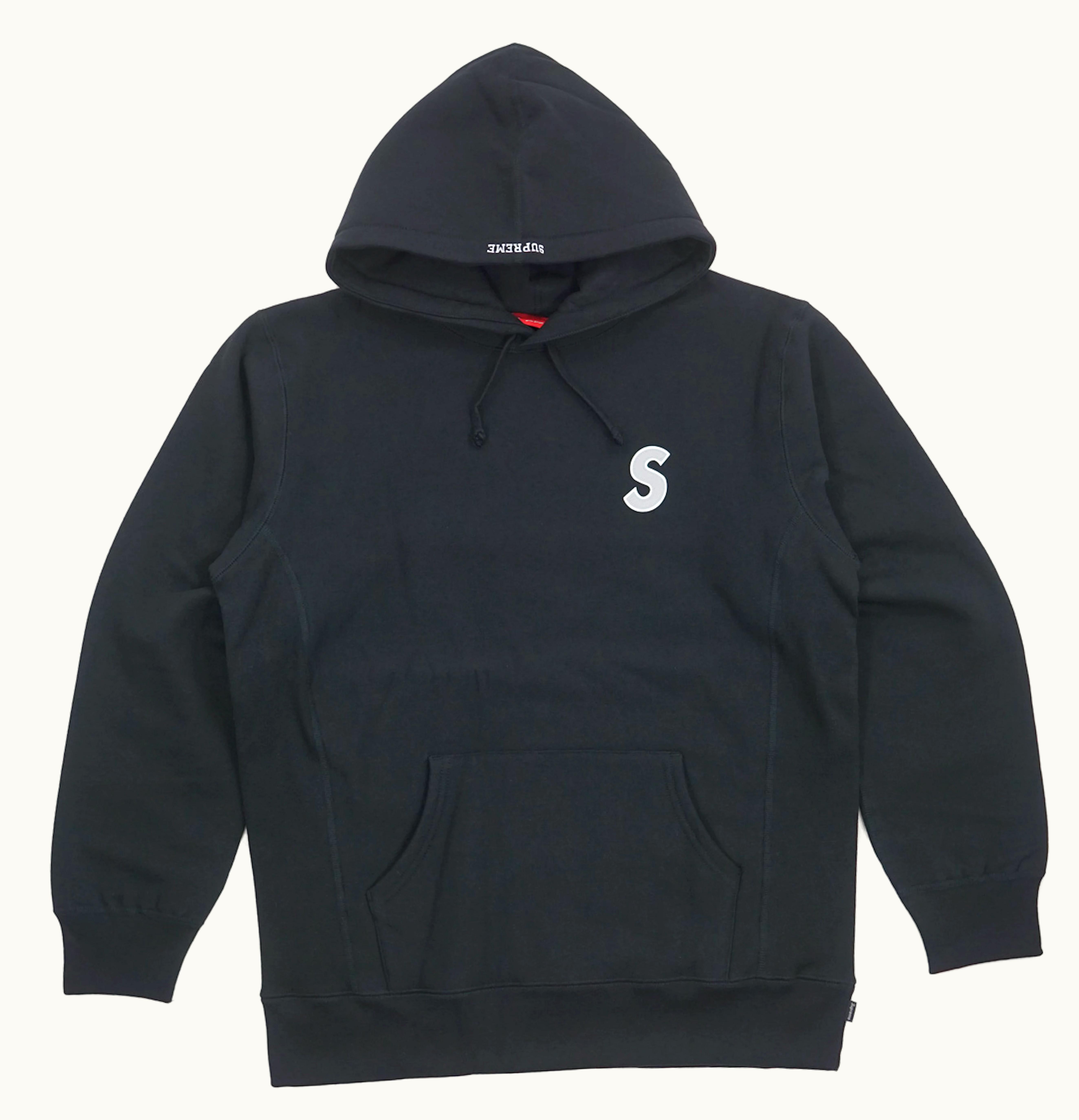 Supreme Supreme 3M Reflective S Logo Hooded Sweatshirt Black