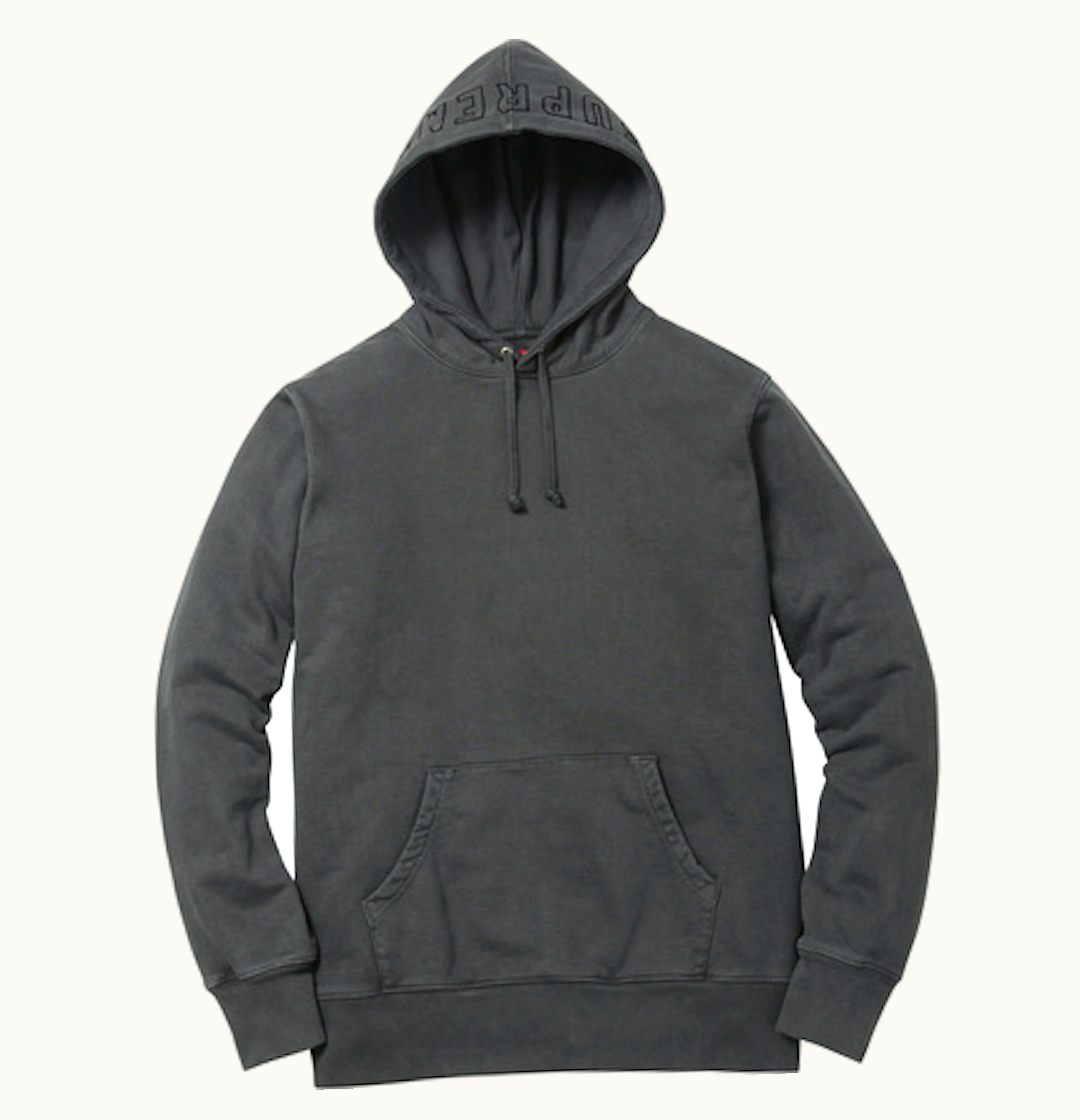 Supreme Supreme Overdyed Hoodie Black