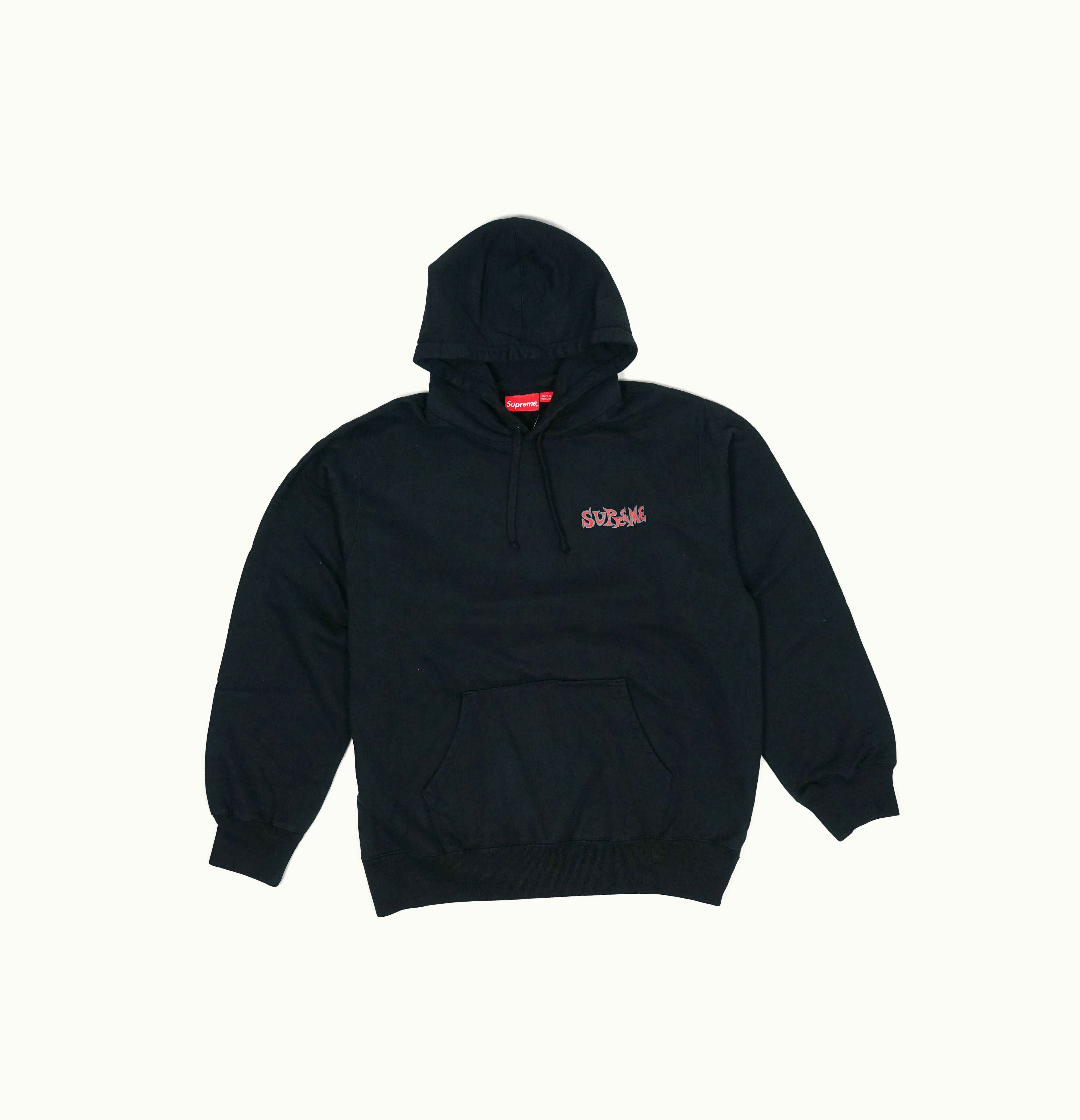 Supreme Supreme Portrait Hooded Sweatshirt Black