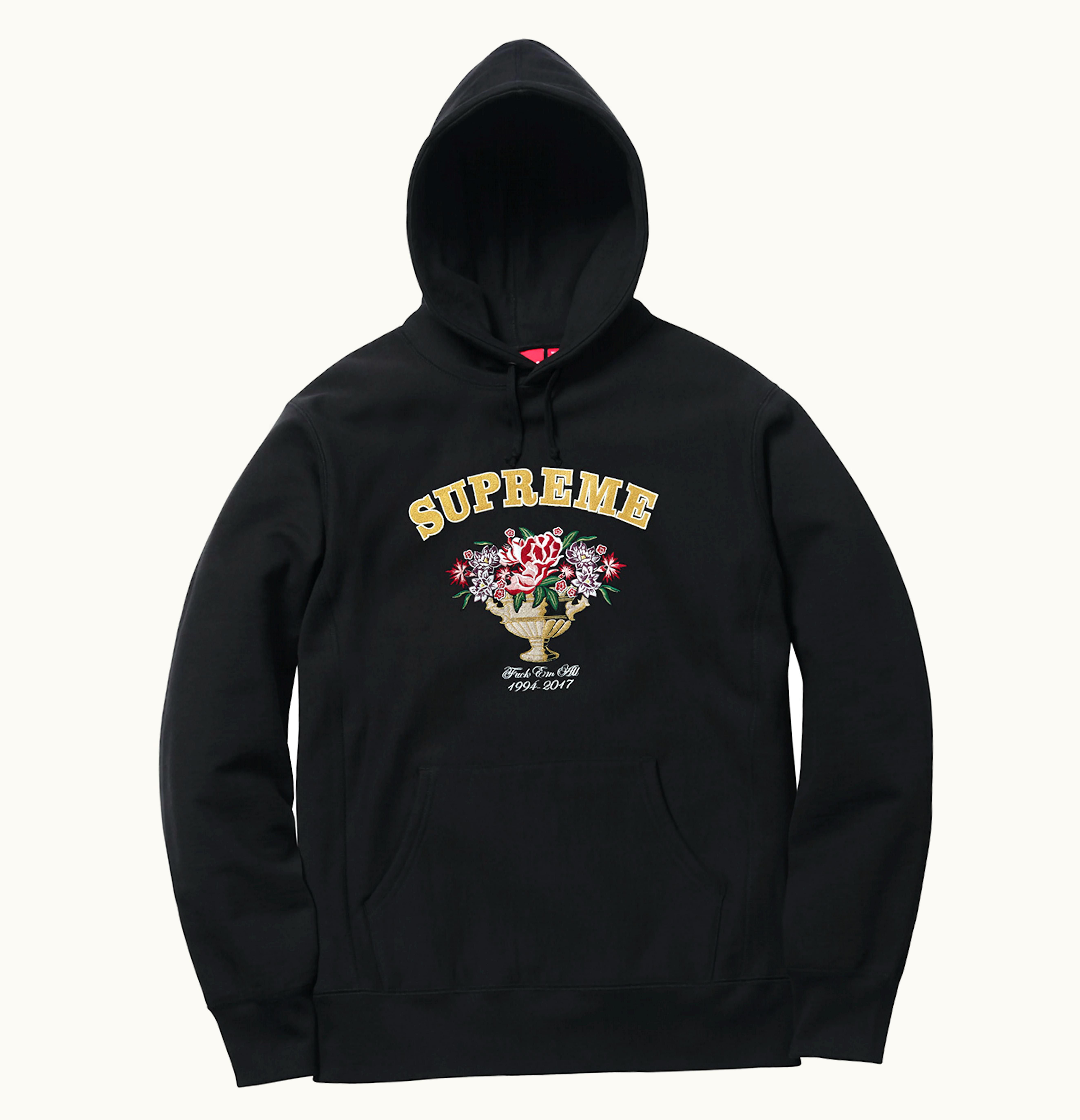 Supreme Supreme Centerpiece Hoodie Black