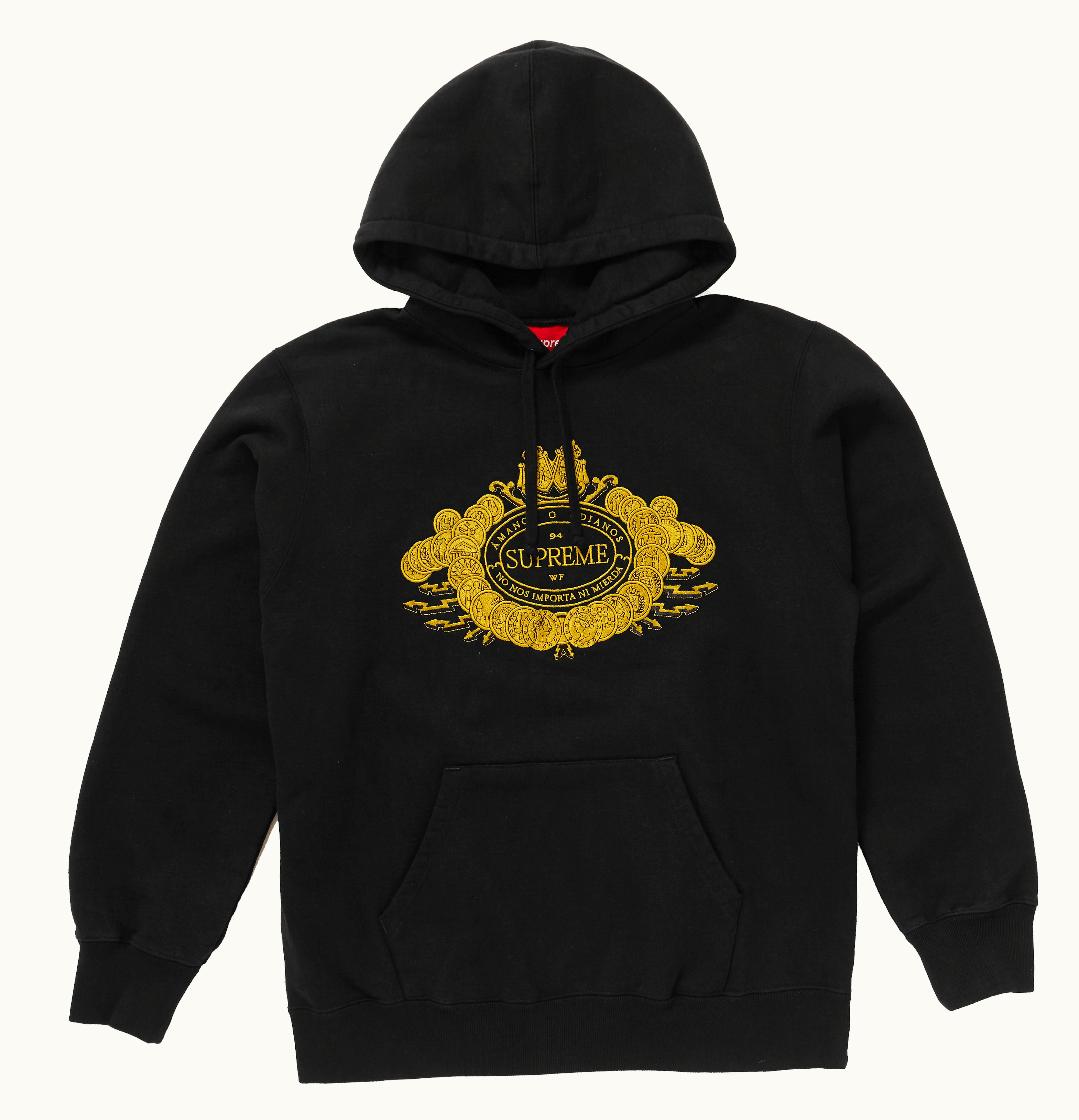 Supreme Supreme Love or Hate Hooded Sweatshirt Black