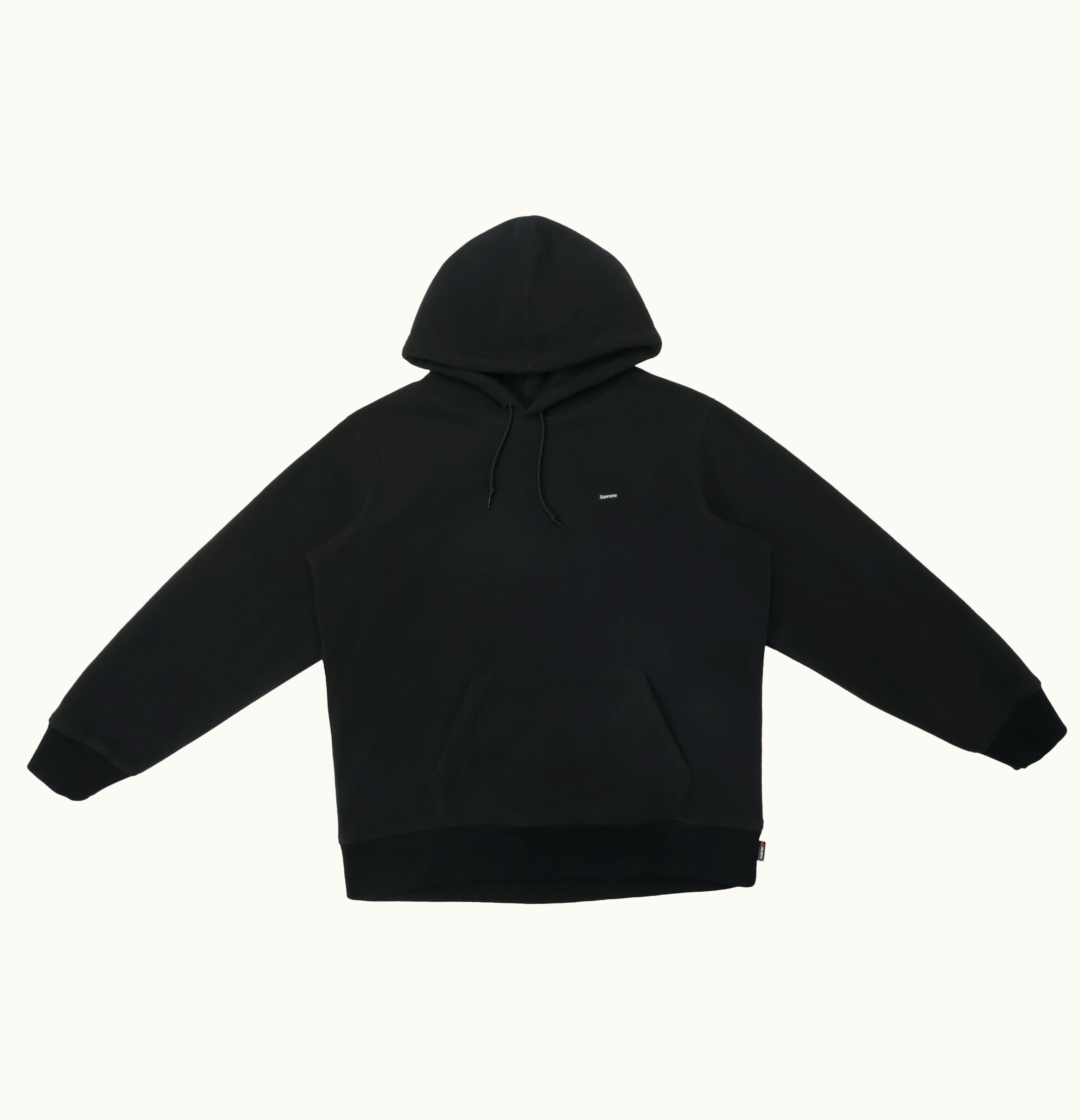 Supreme Supreme Polartec Hooded Sweatshirt Black
