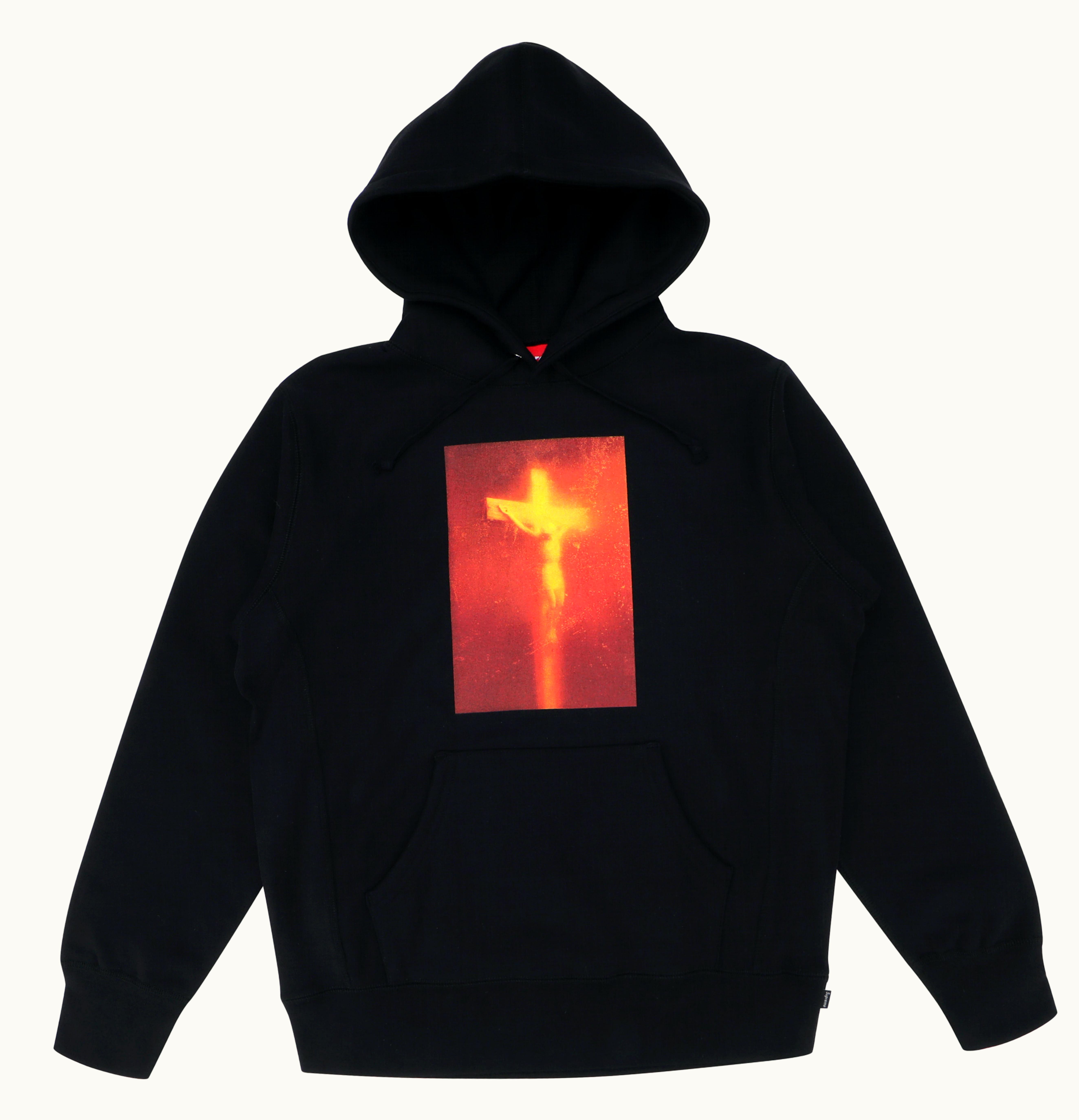 Supreme Supreme Piss Christ Hooded Sweatshirt Black