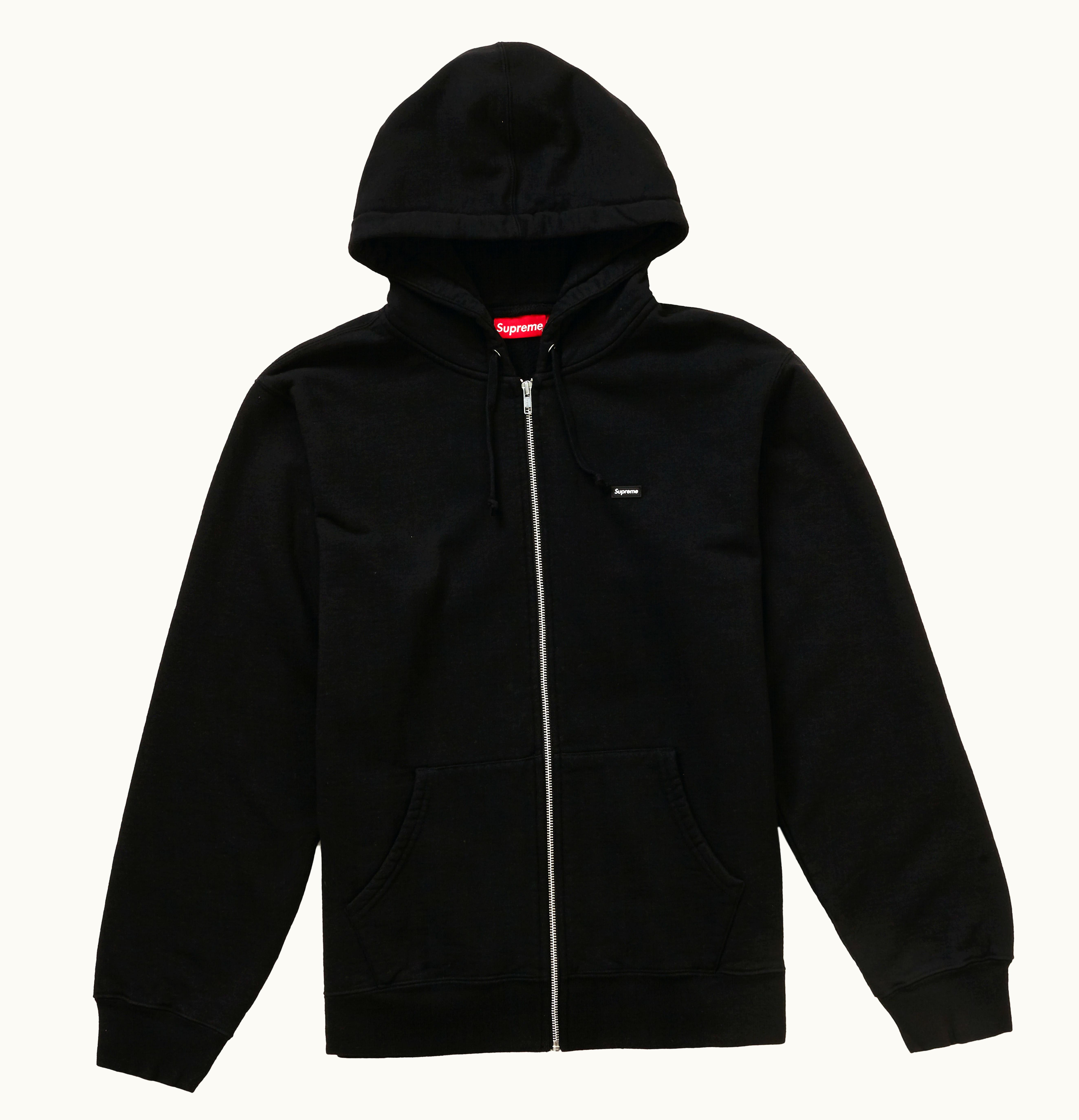 Supreme Supreme Small Box Zip Up Sweatshirt SS19 Black