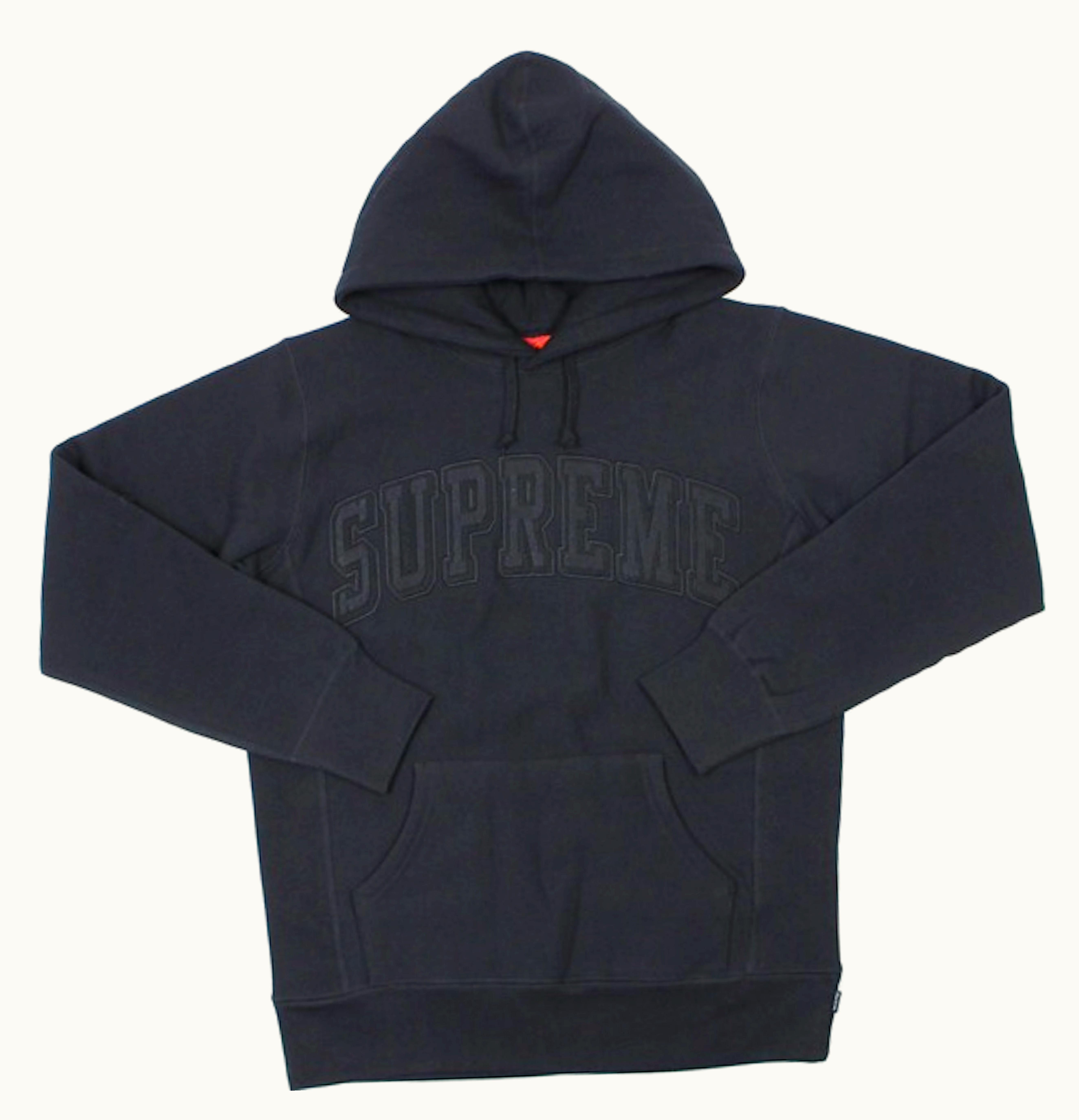 Supreme Supreme Tonal Arc Hooded Sweatshirt Black
