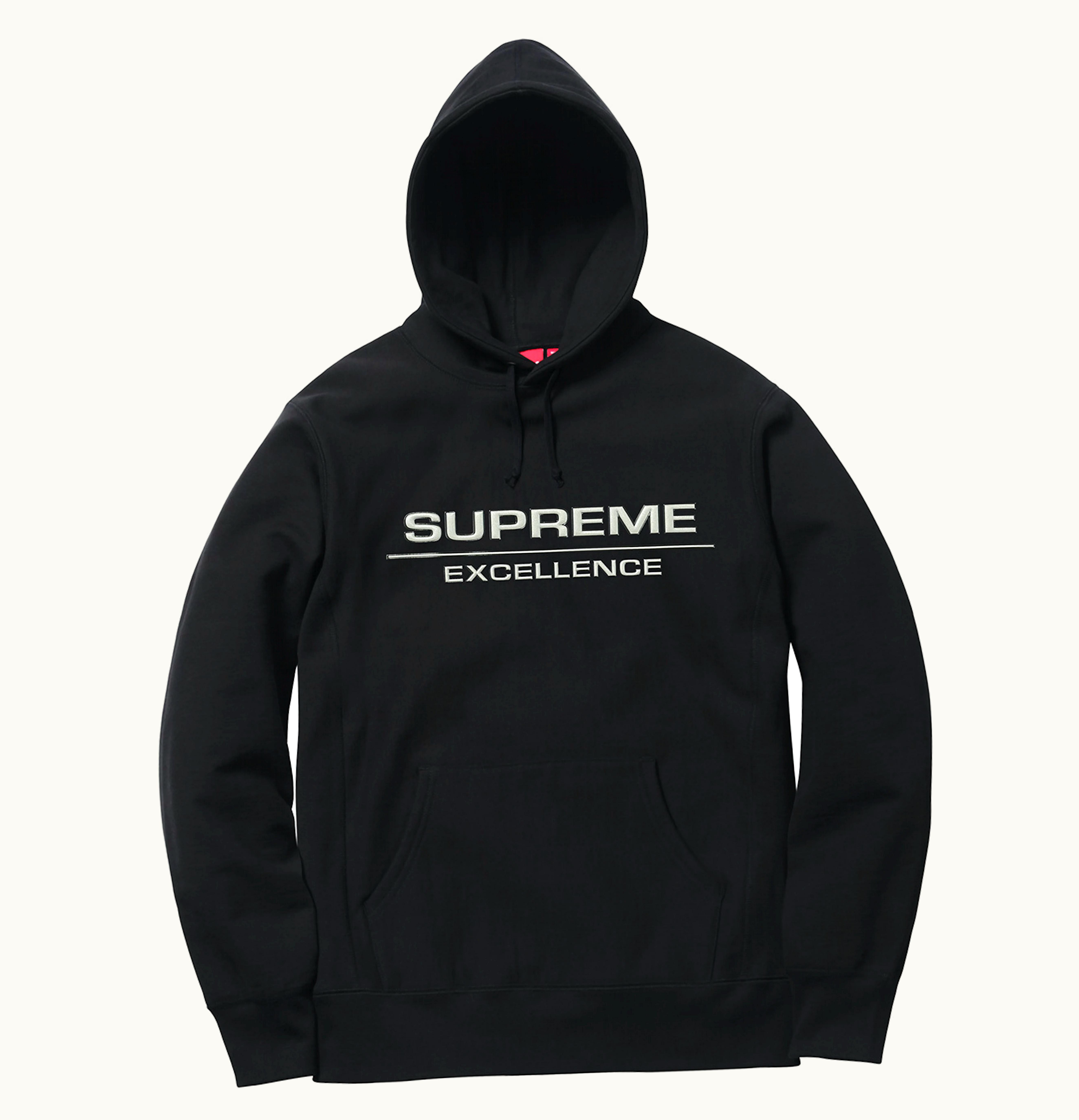 Supreme Supreme Reflective Excellence Hooded Sweatshirt Black