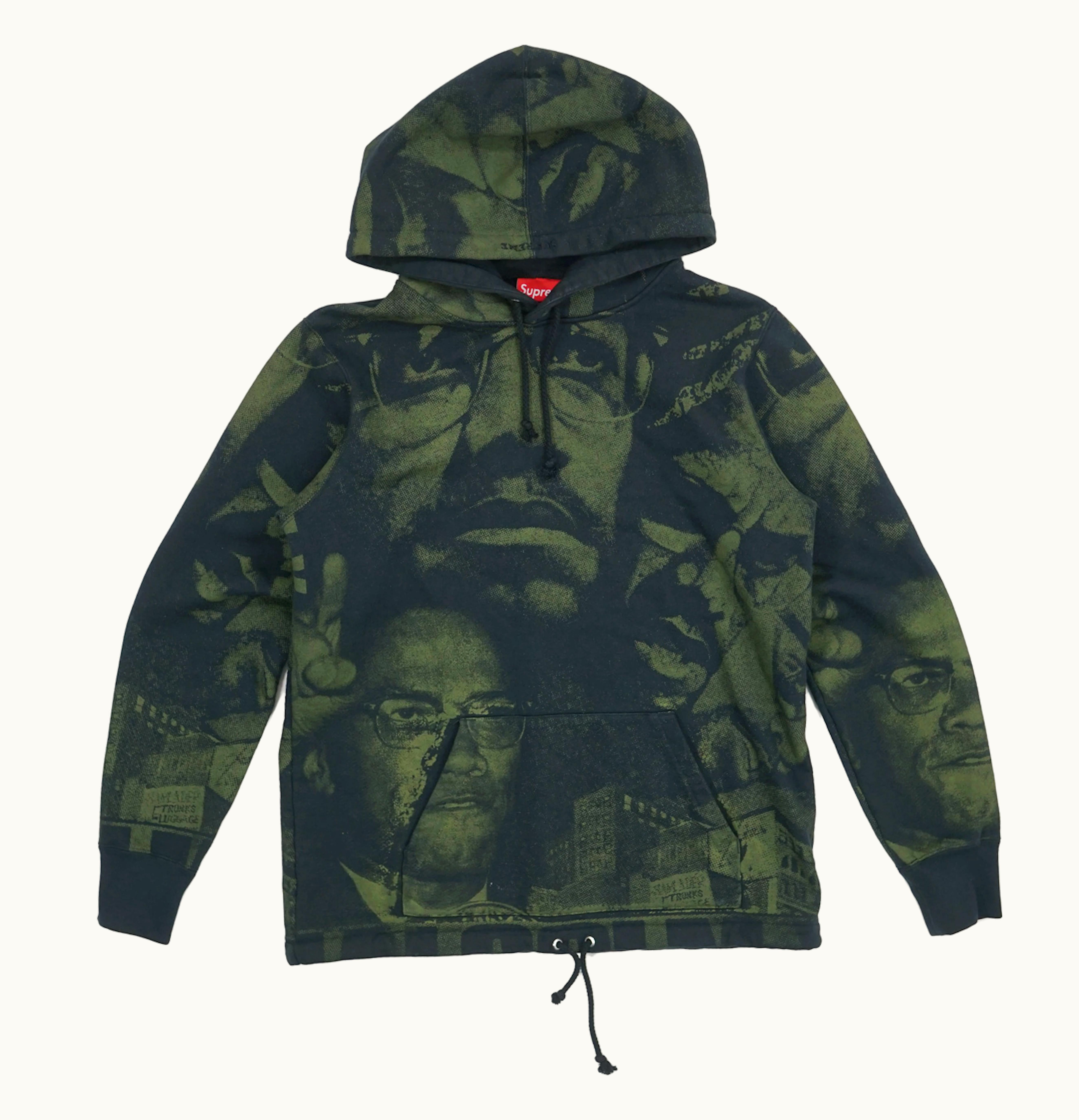 Supreme Supreme Malcolm X Hooded Sweatshirt Black