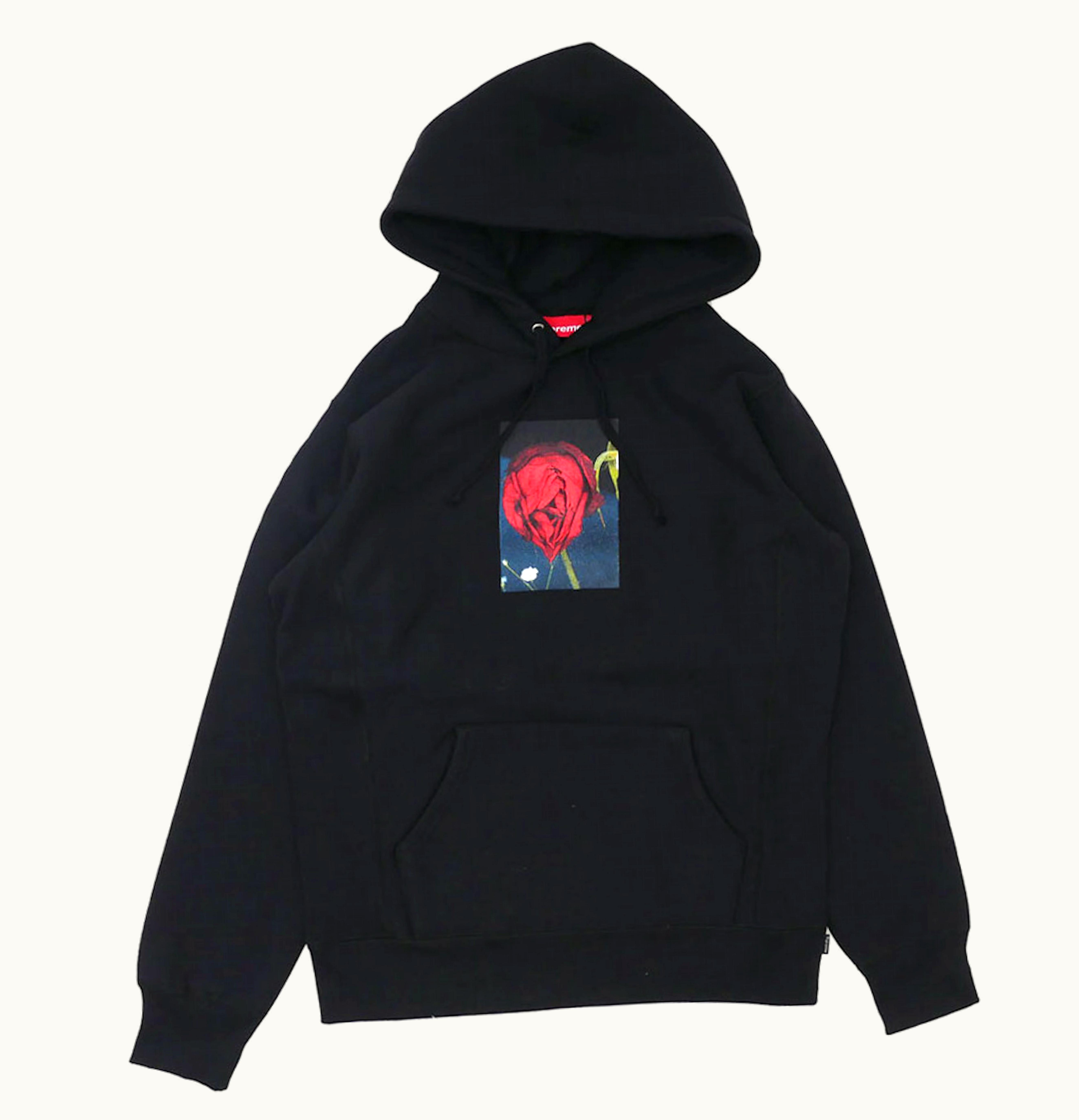 Supreme Supreme Araki Rose Hooded Sweatshirt Black