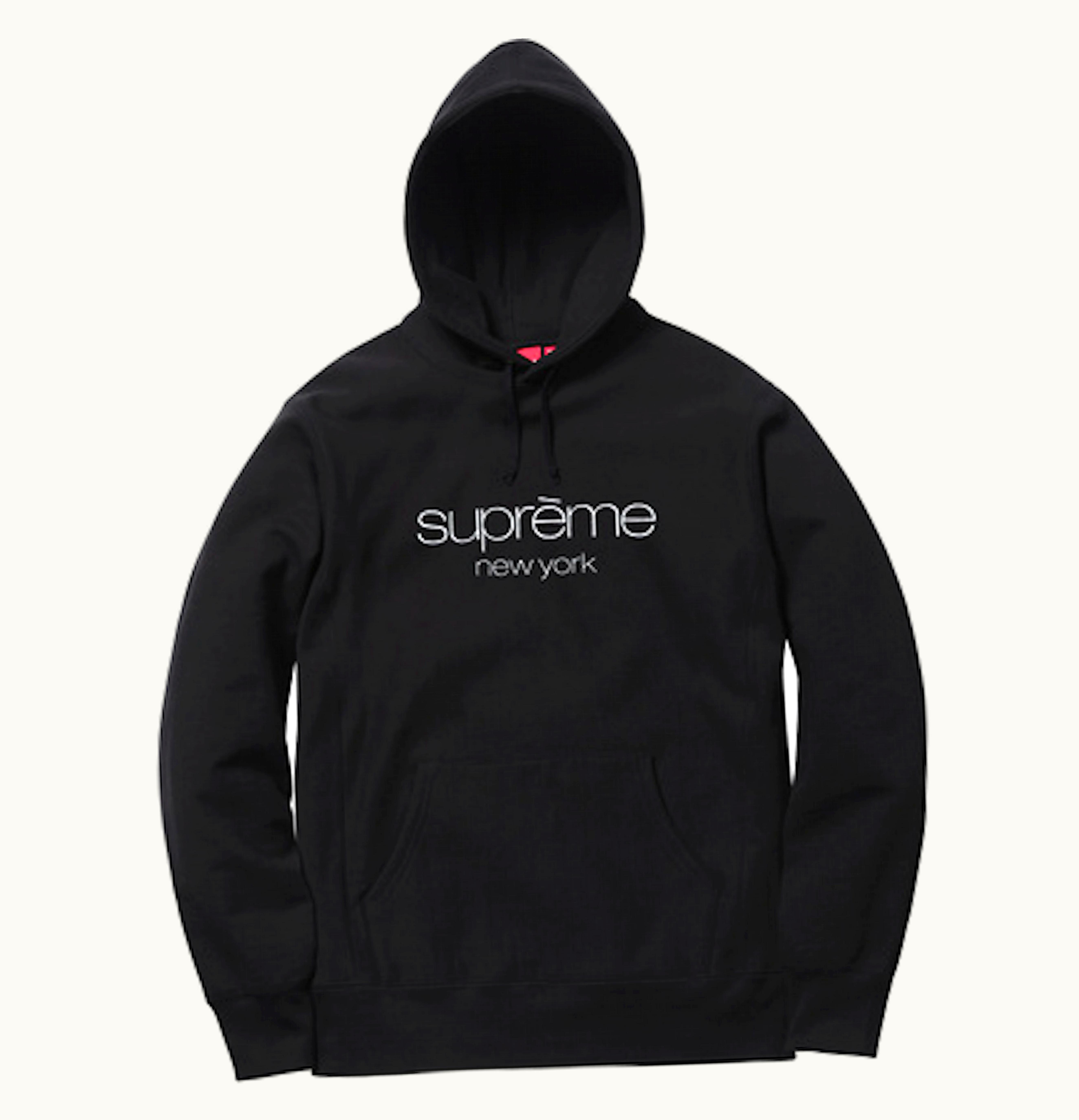 Supreme Supreme Multicolor Classic Logo Hoodie Black
