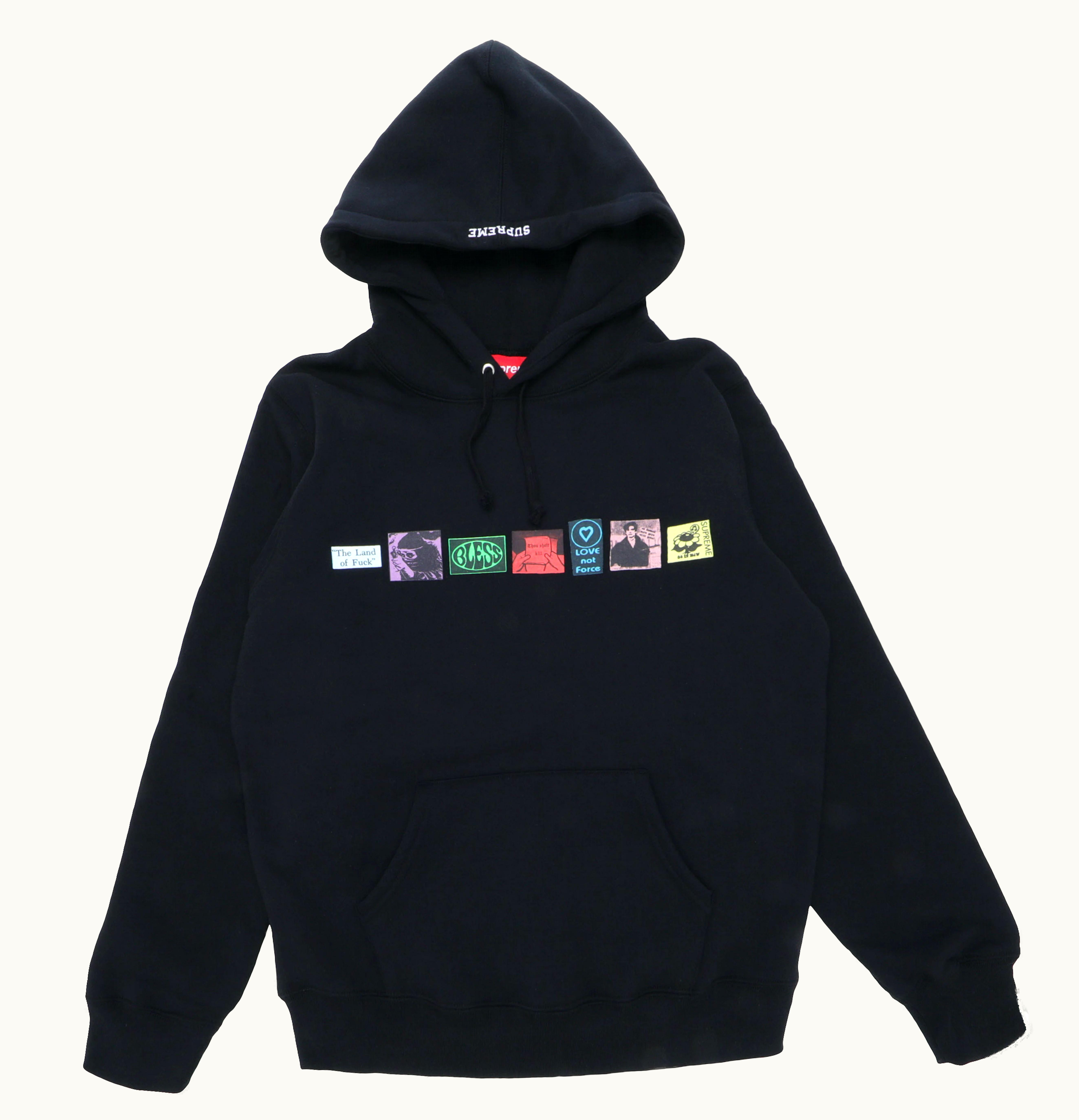 Supreme Supreme Bless Hooded Sweatshirt Black