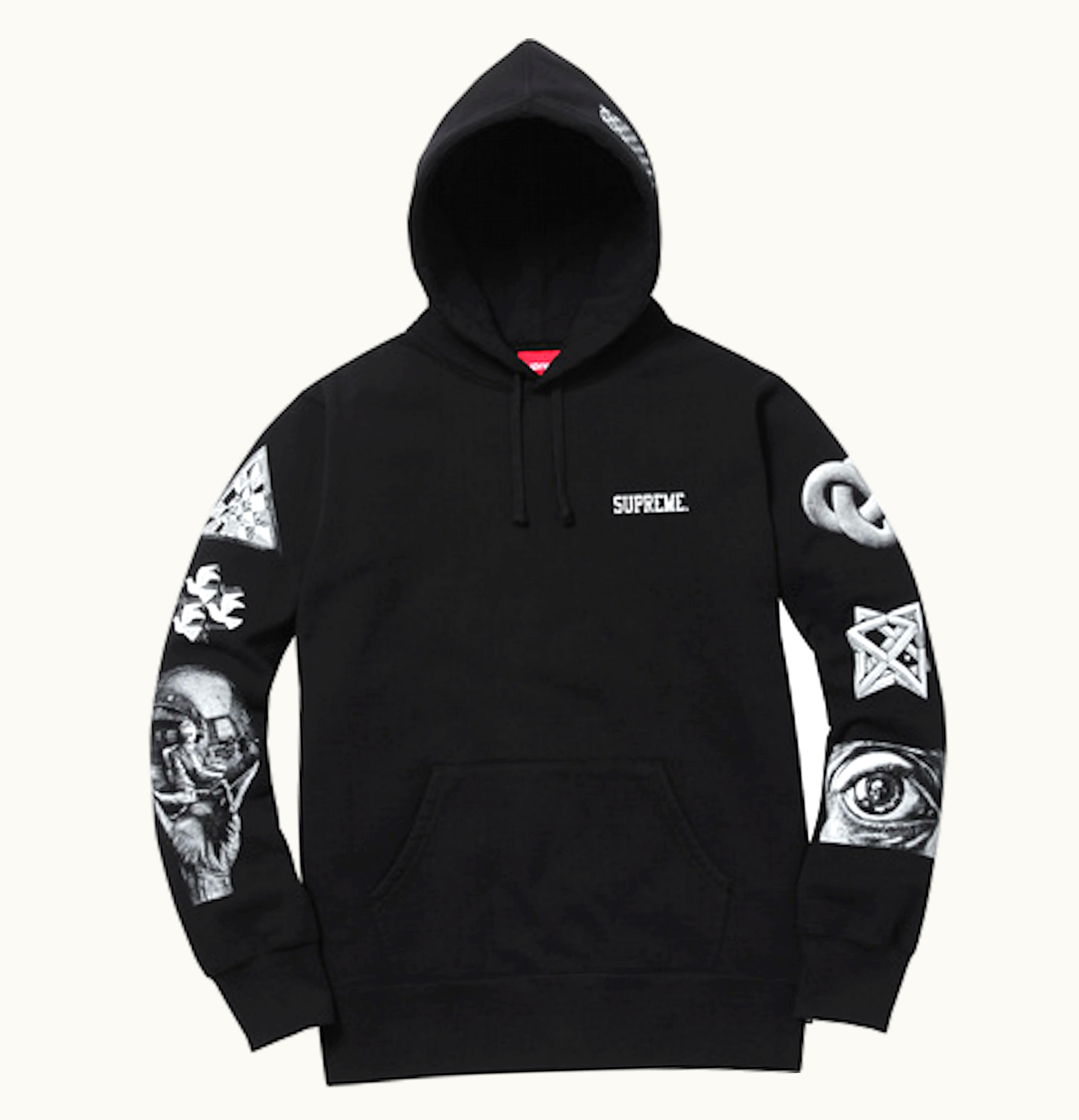 Supreme Supreme MC Escher Hoodie Black