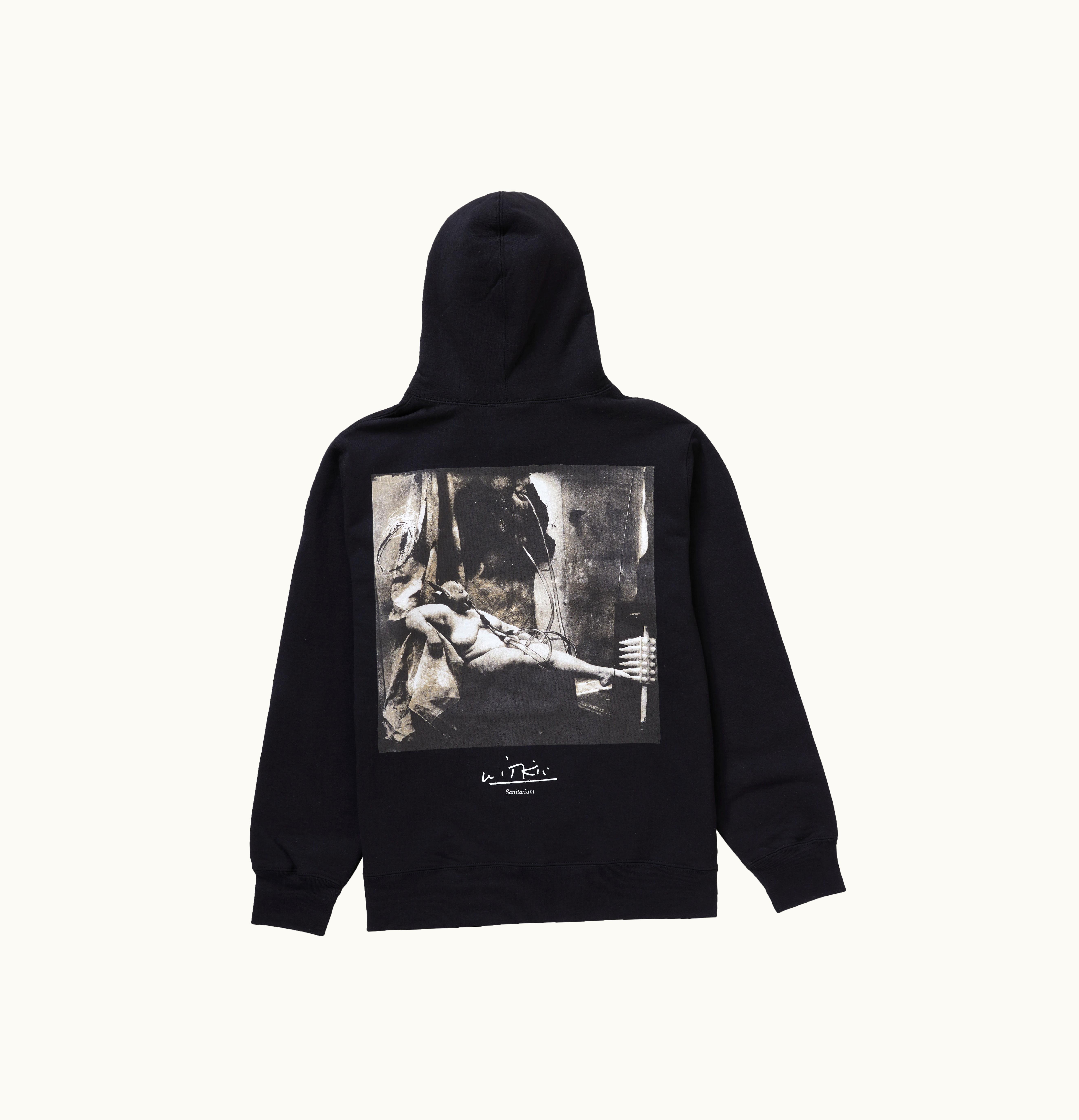 Supreme Supreme Joel Peter Witkin Supreme Sanitarium Hooded Sweatshirt Black