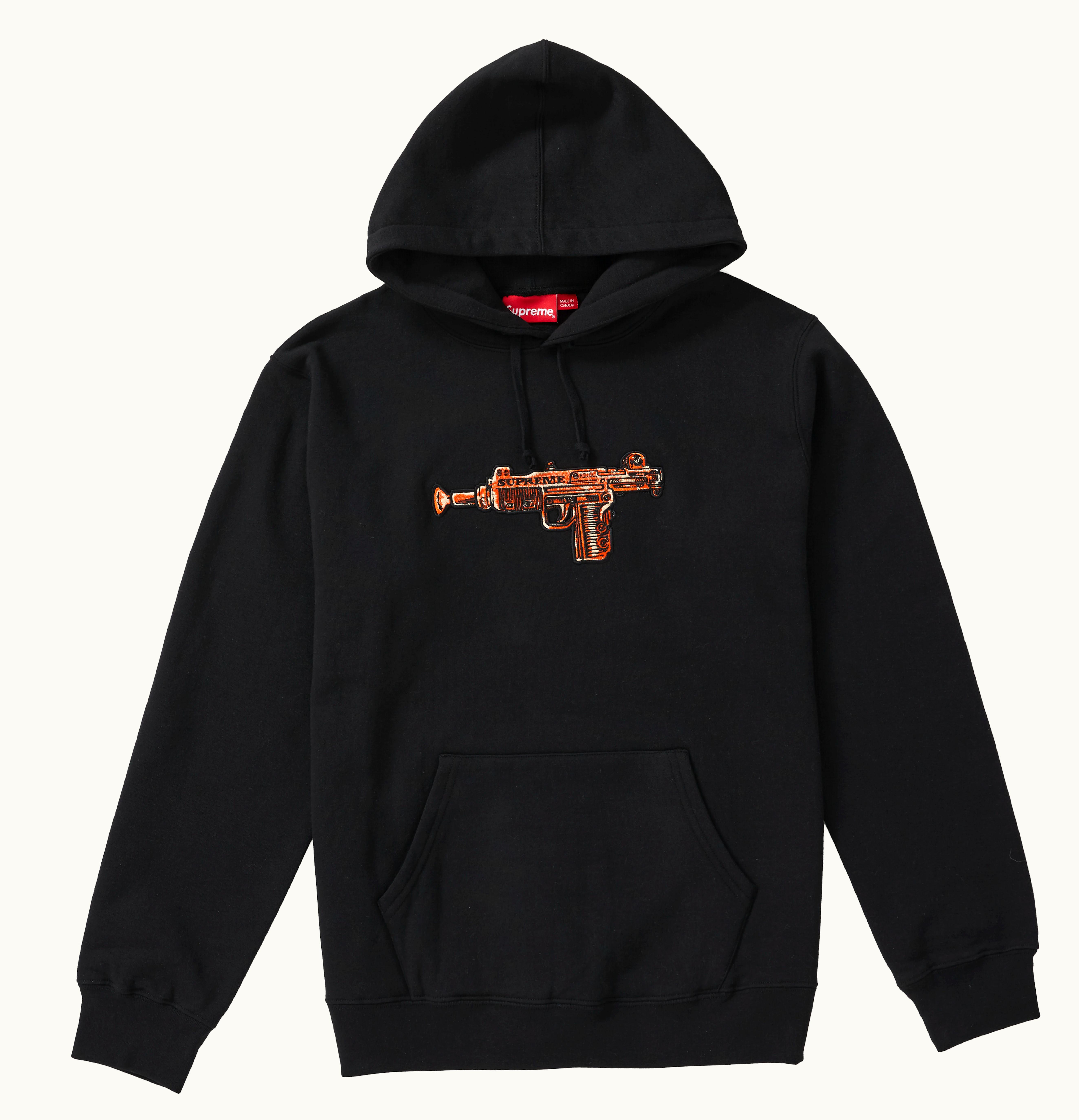 Supreme Supreme Toy Uzi Hooded Sweatshirt Black