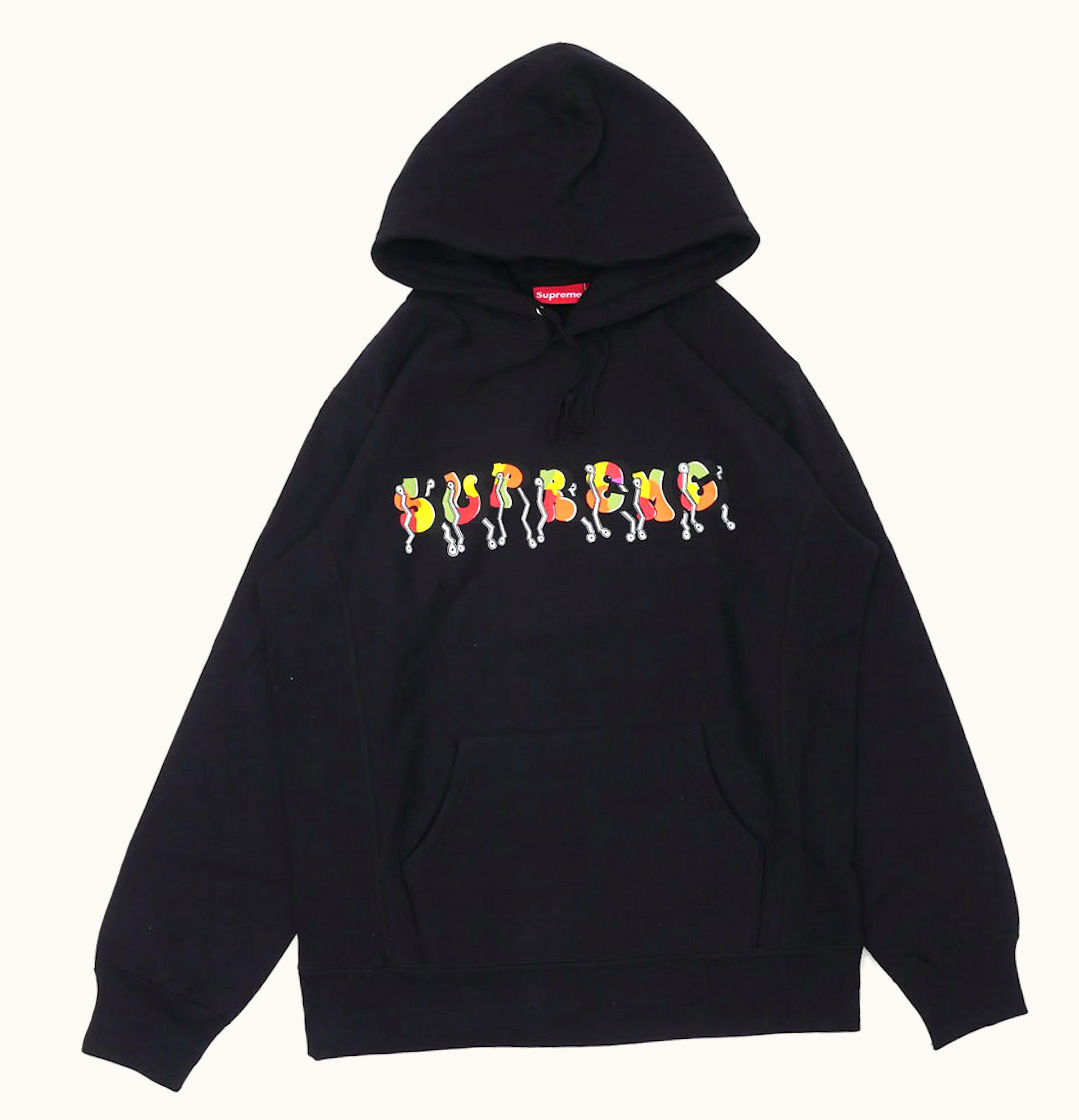 Supreme Supreme Blade Whole Car Hooded Sweatshirt Black