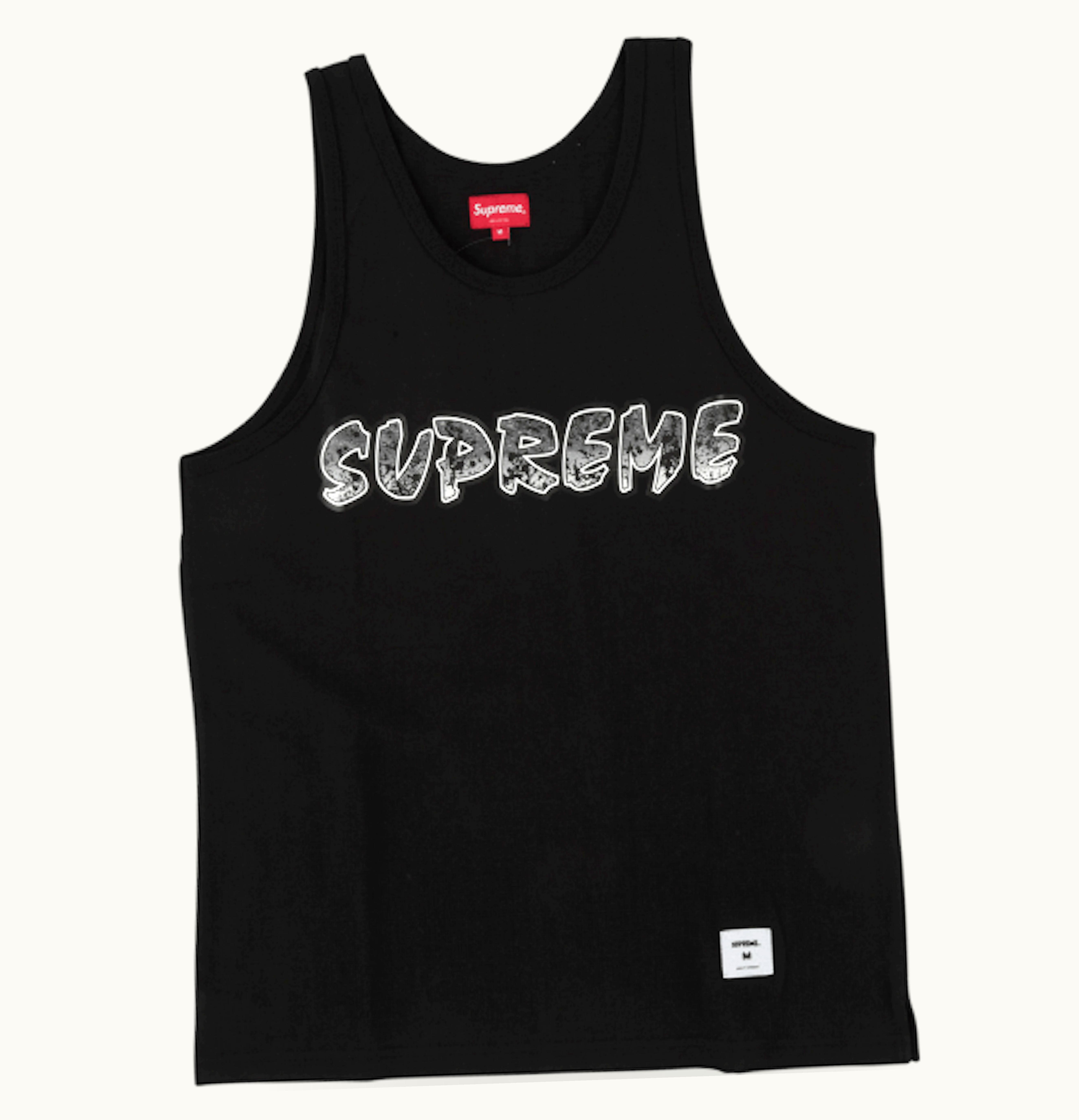 Supreme Supreme Splatter Tank Top Black