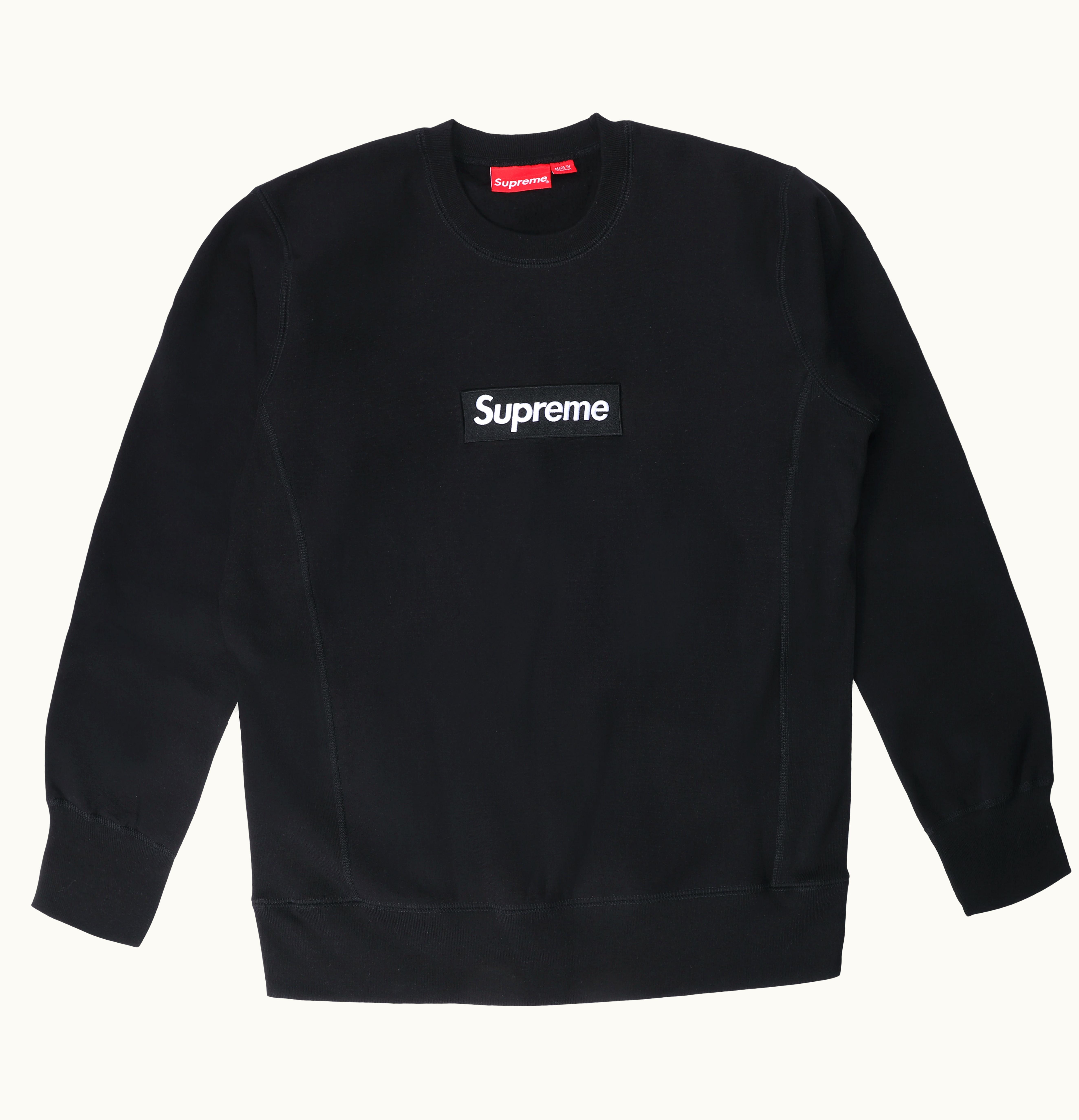 Supreme Supreme Box Logo Crewneck Black