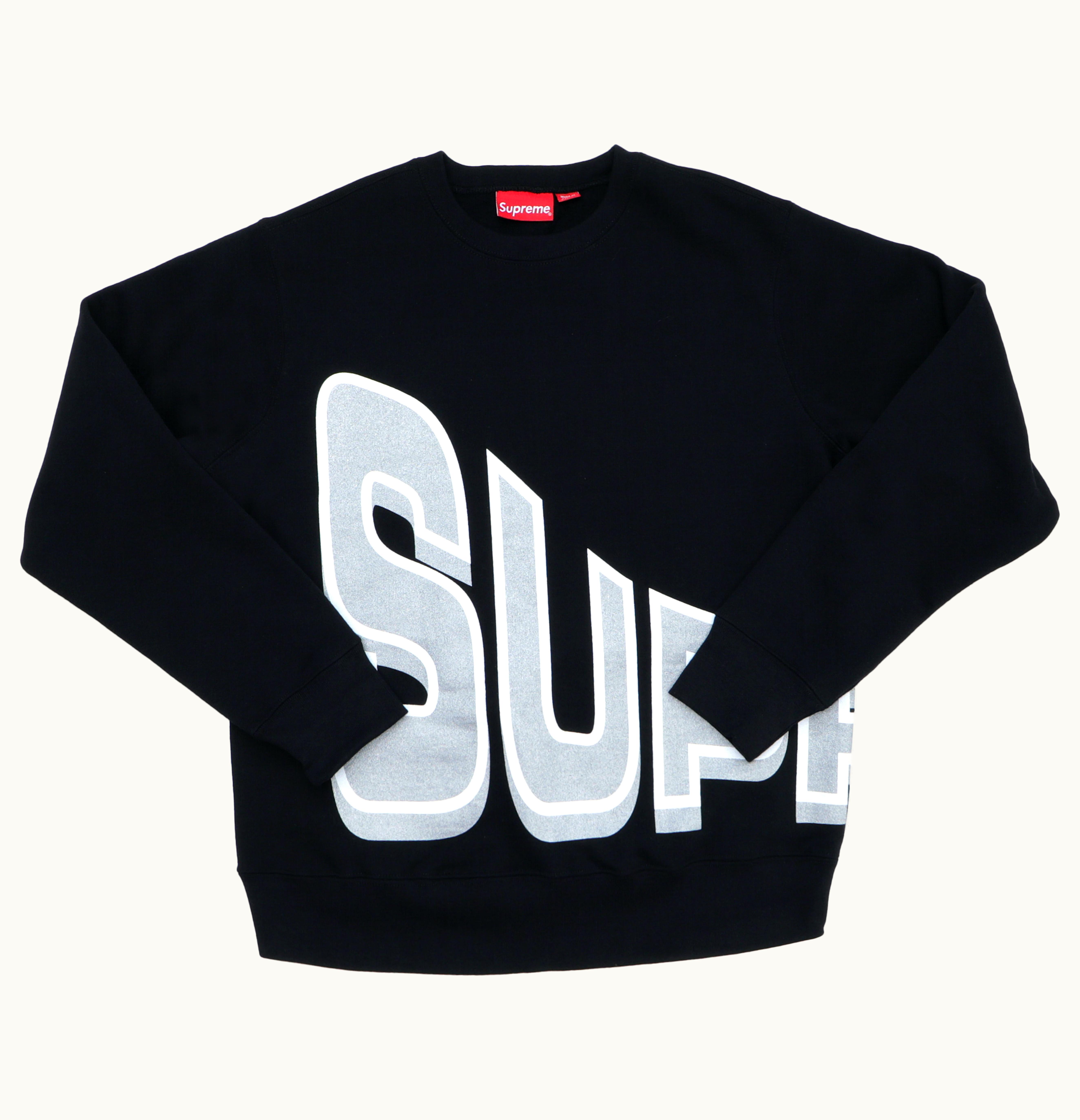 Supreme Supreme Side Arc Crewneck Black