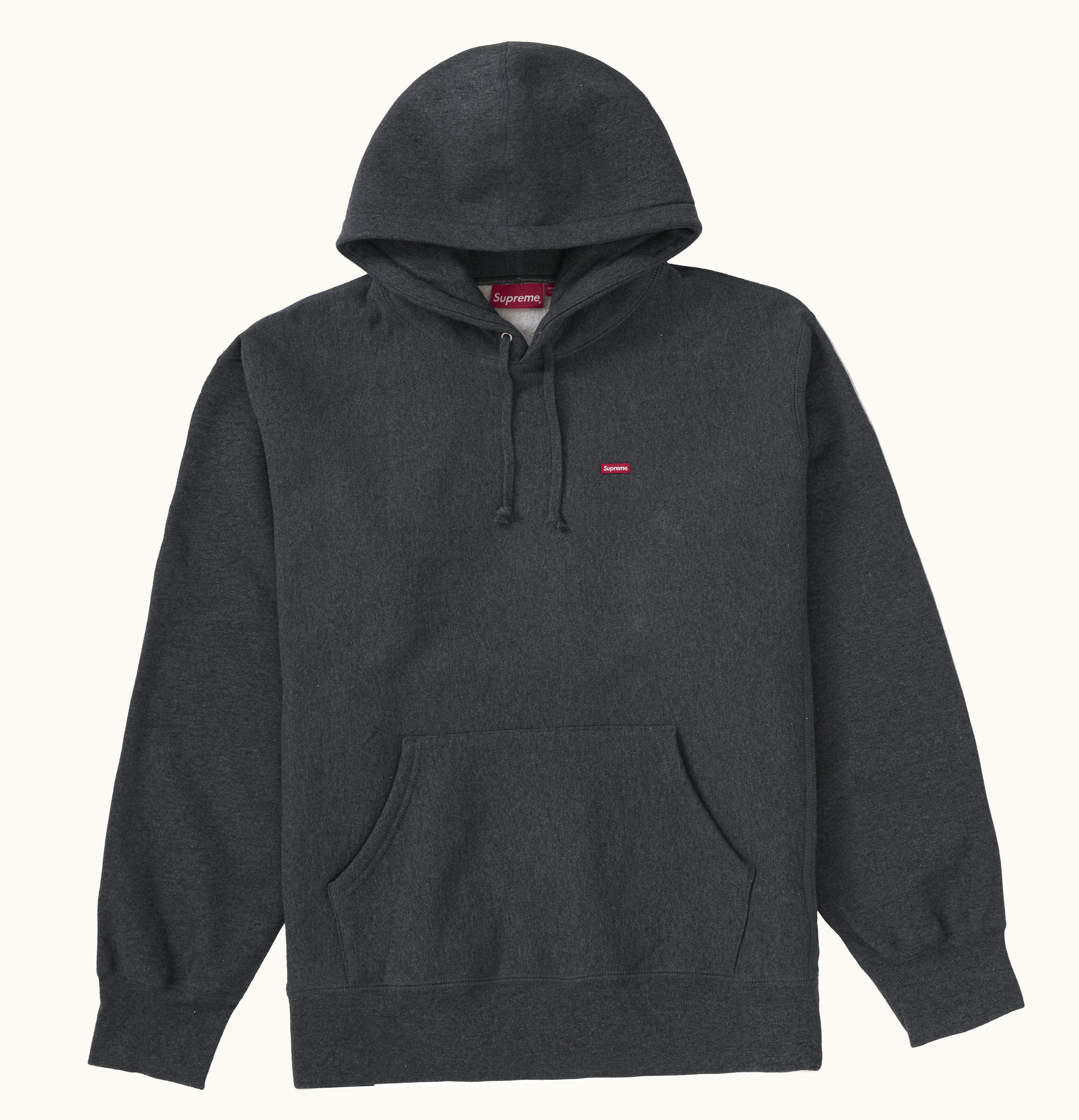 Supreme Supreme Small Box Hooded Sweatshirt FW21 Charcoal