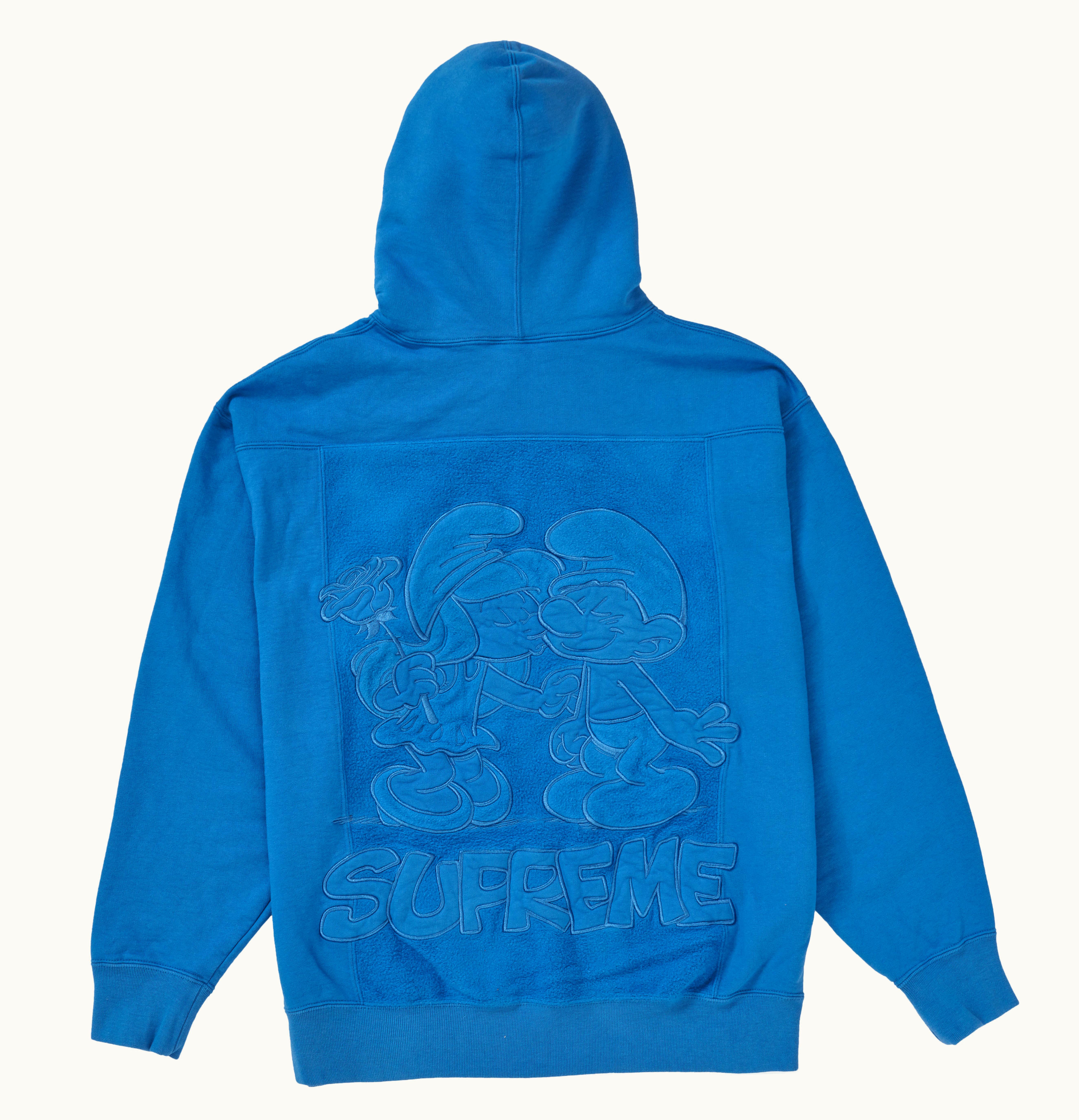 Supreme Supreme Smurfs Hooded Sweatshirt Pale Royal