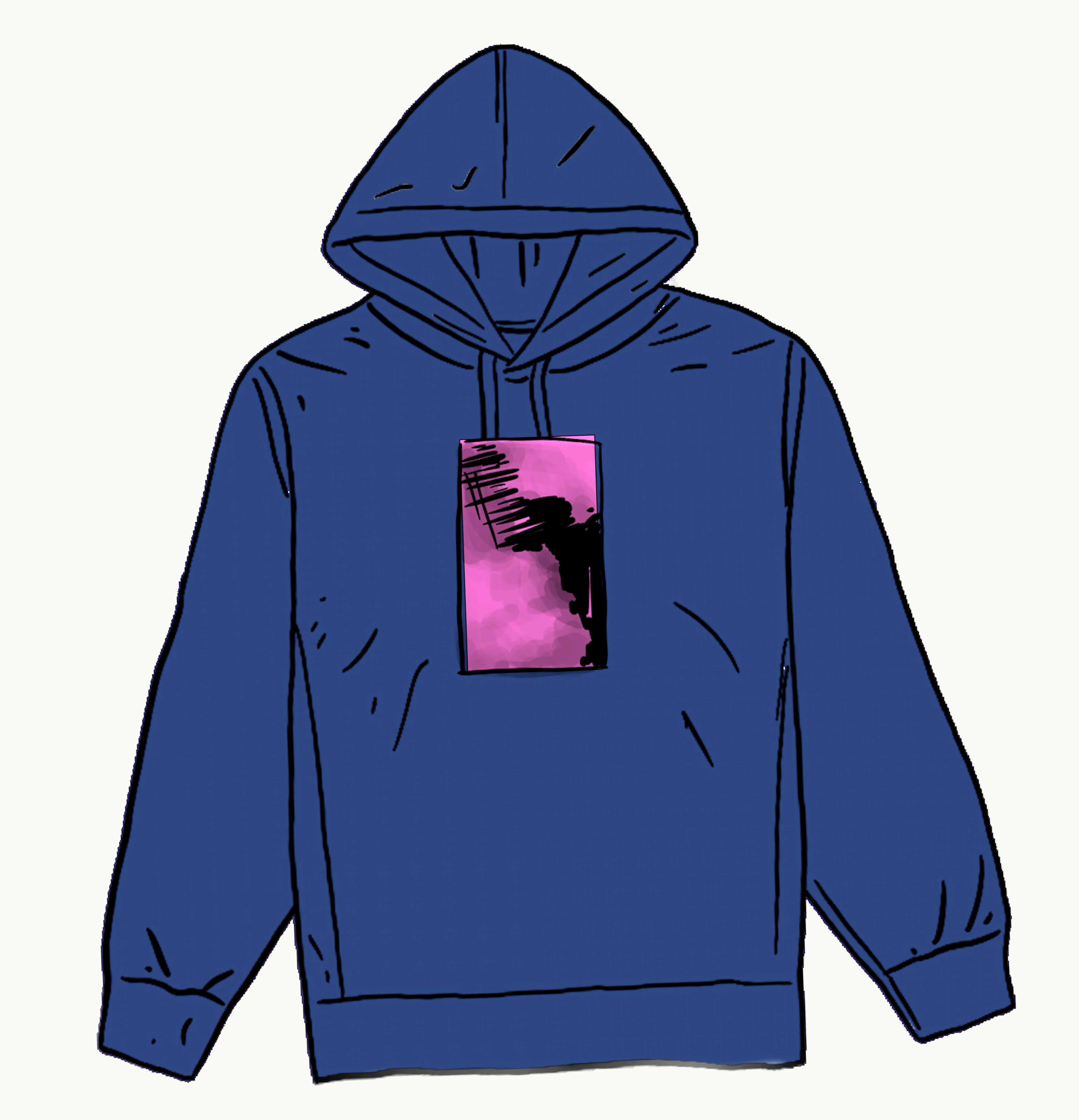 Supreme Supreme My Bloody Valentine Hooded Sweatshirt Washed Navy