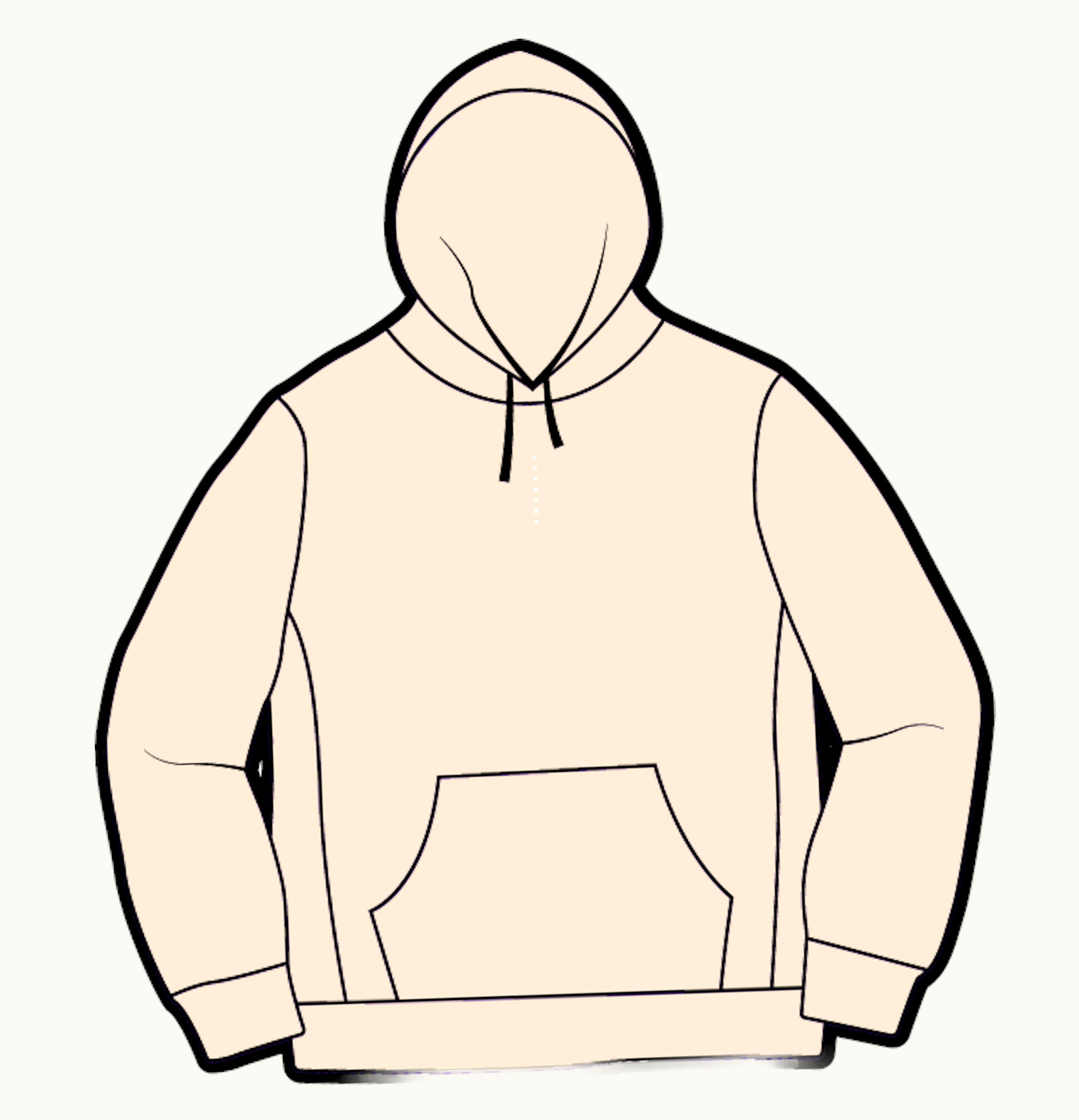 Supreme Supreme Micro Logo Hooded Sweatshirt Natural