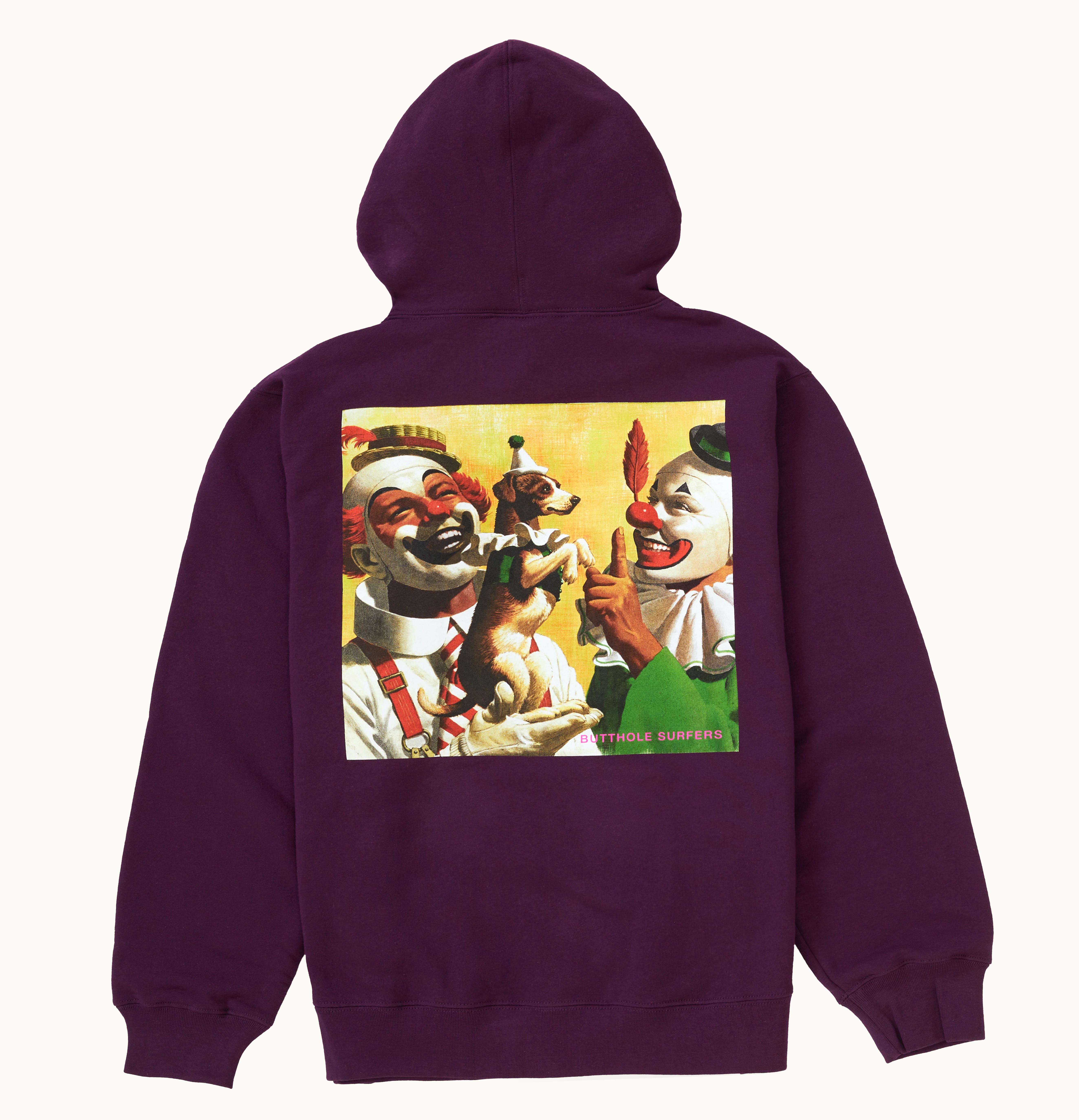 Supreme Supreme Butthole Surfers Hooded Sweatshirt Eggplant