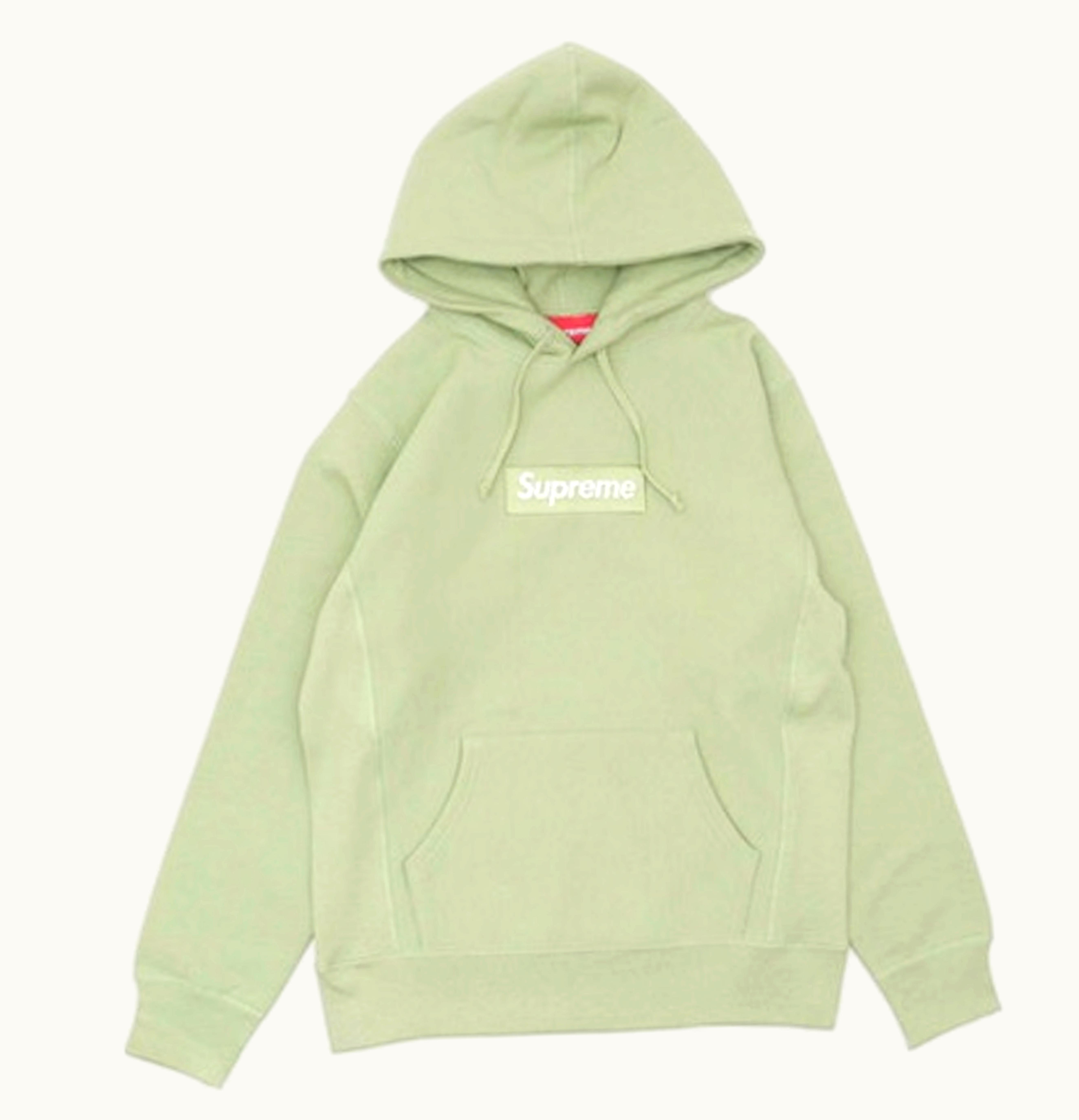 Supreme Supreme Box Logo Hooded Sweatshirt Sage