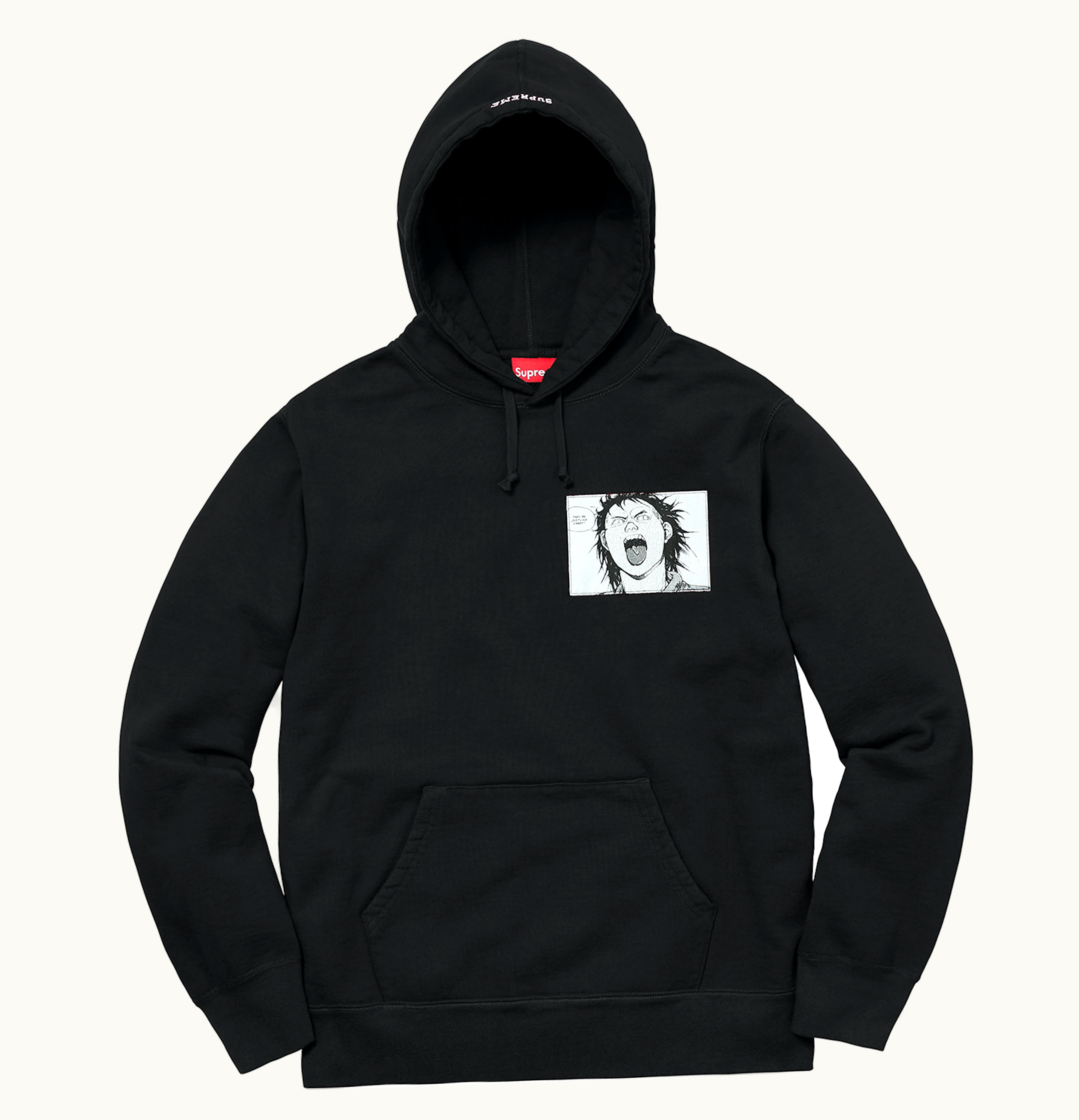 Supreme Supreme AKIRA Patches Hooded Sweatshirt Black