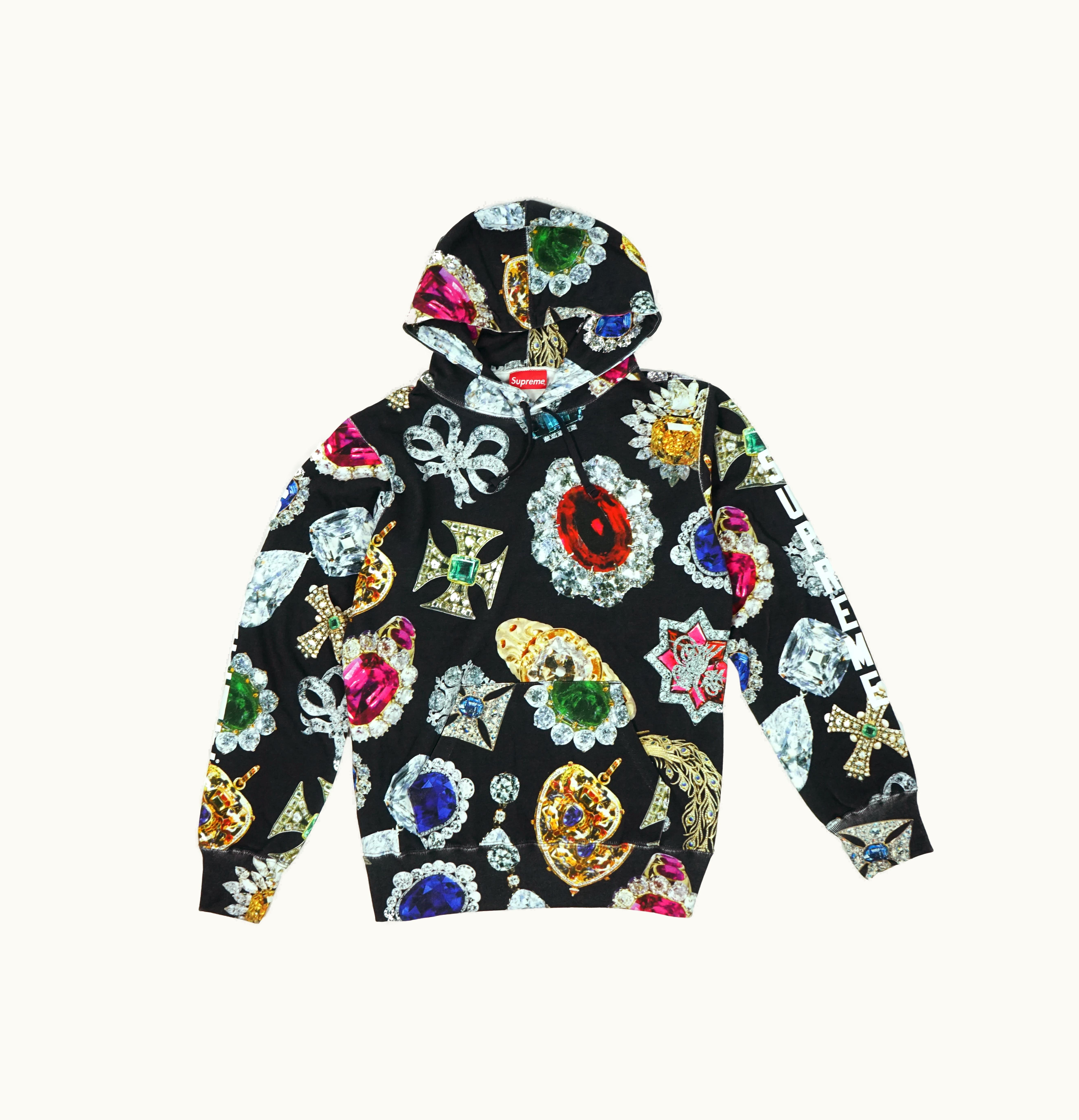 Supreme Supreme Jewels Hooded Sweatshirt Black