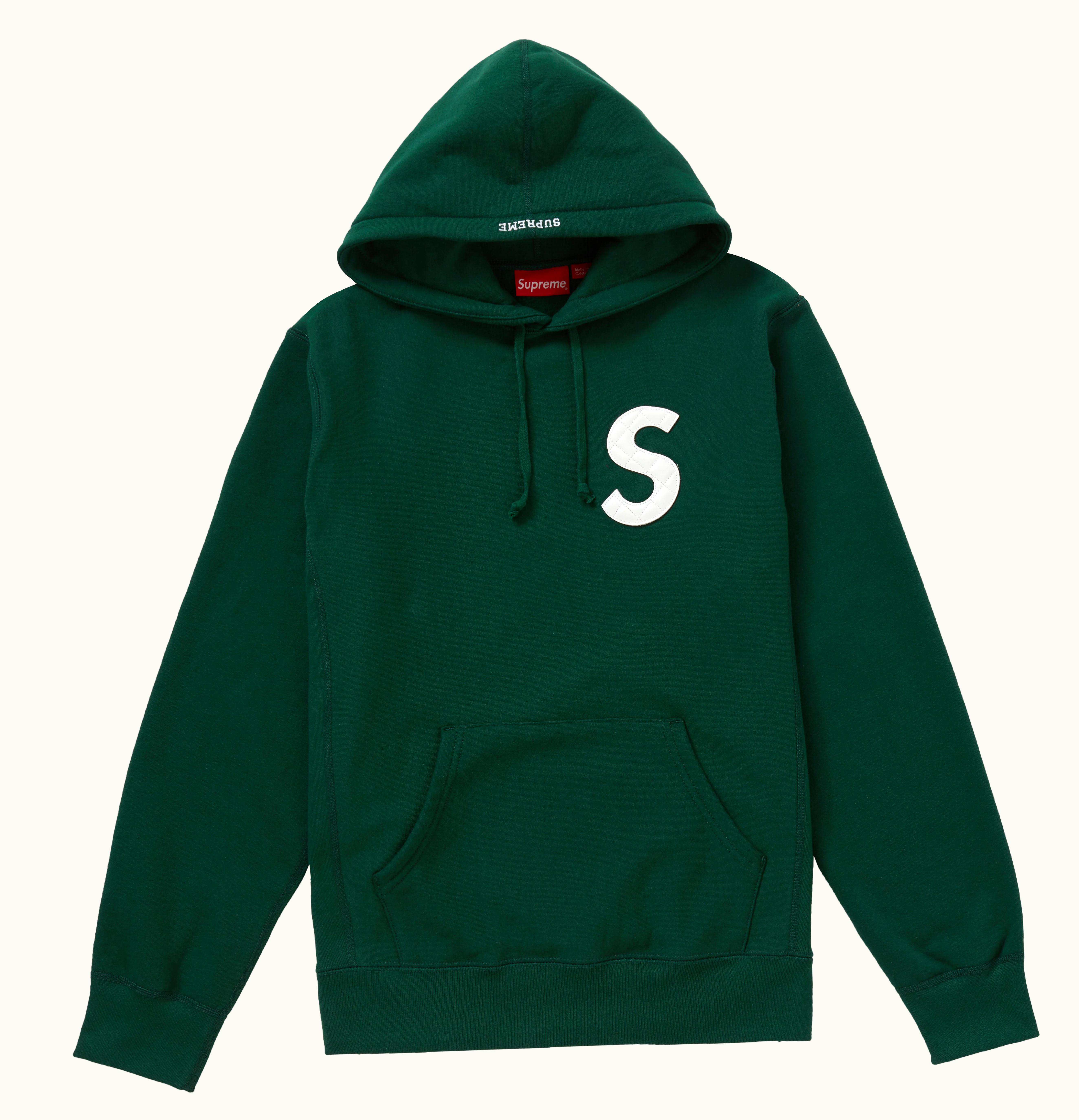 Supreme Supreme S Logo Hooded Sweatshirt SS20 Dark Green