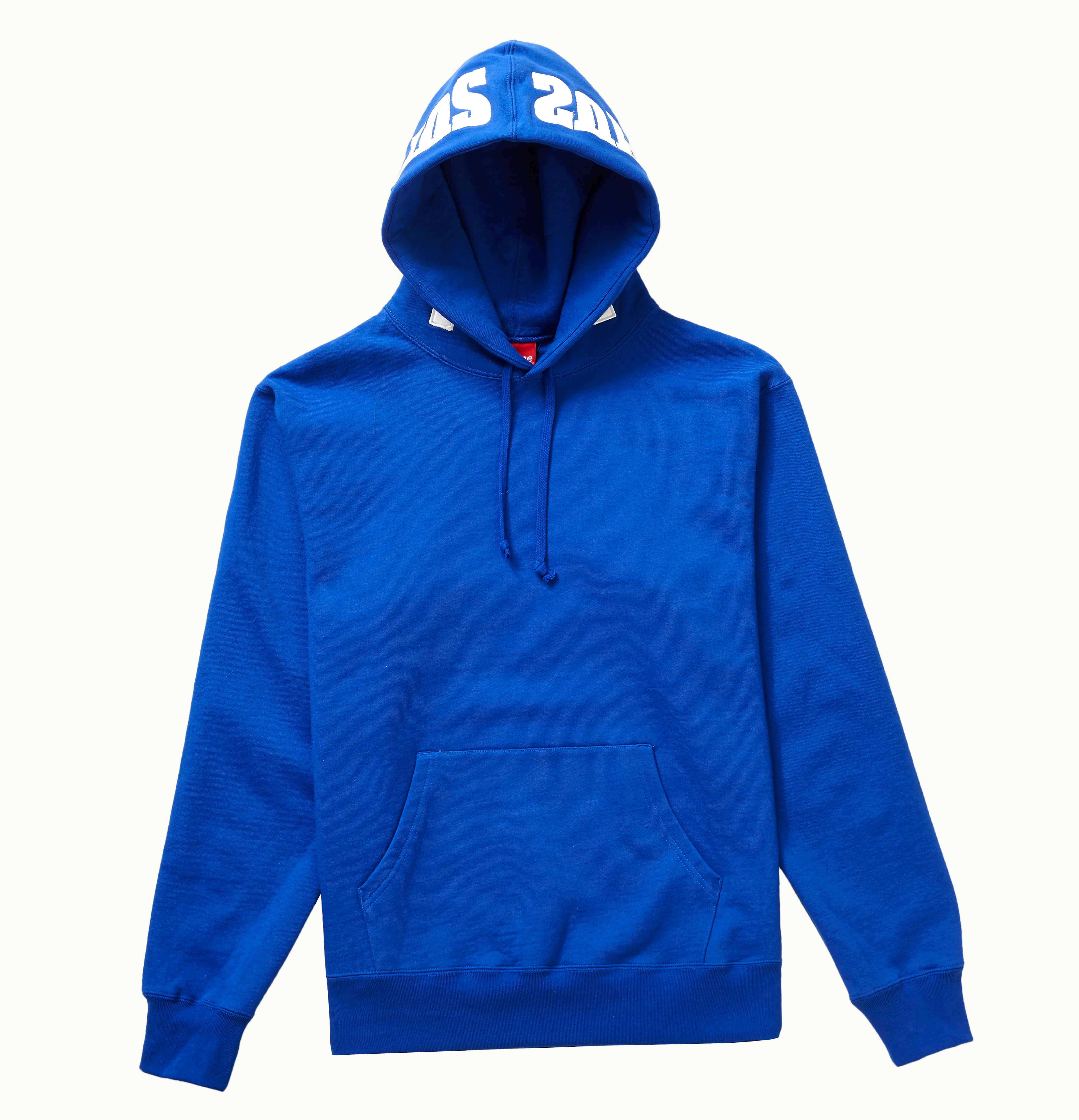 Supreme Supreme Mirrored Logo Hooded Sweatshirt Royal