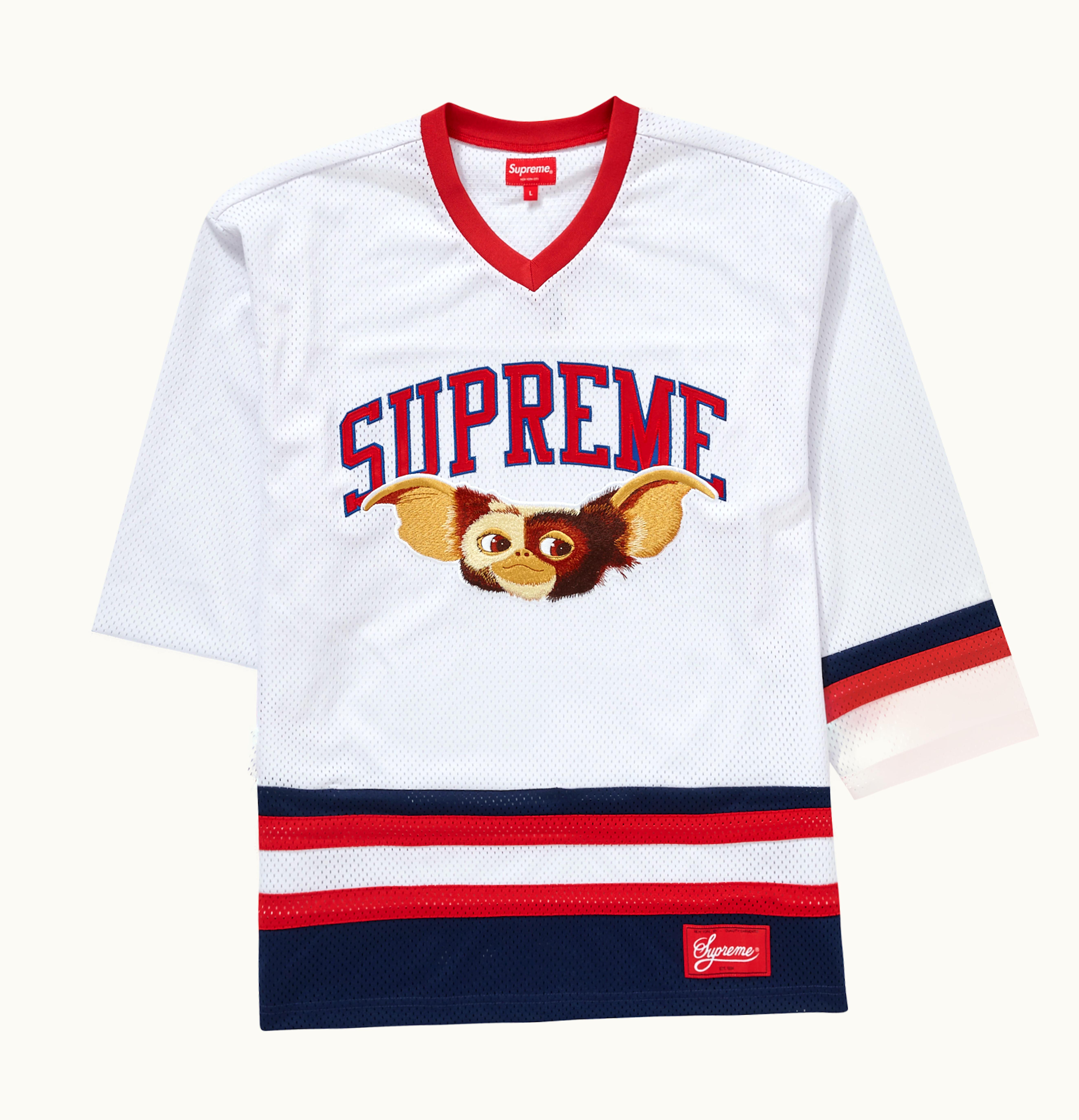 Supreme Supreme Gremlins Hockey Jersey White