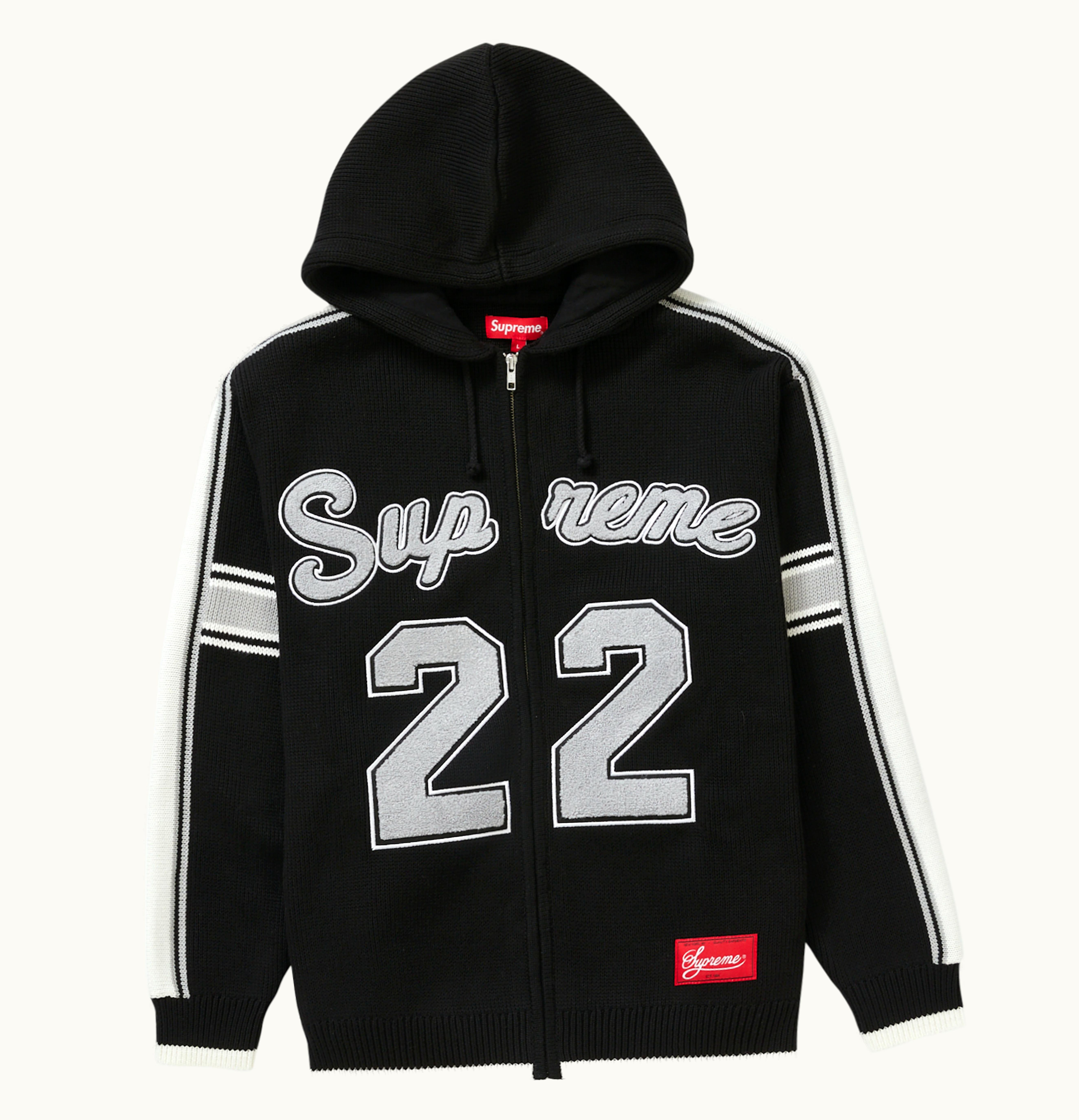 Supreme Supreme Sport Zip Up Hooded Sweater Black