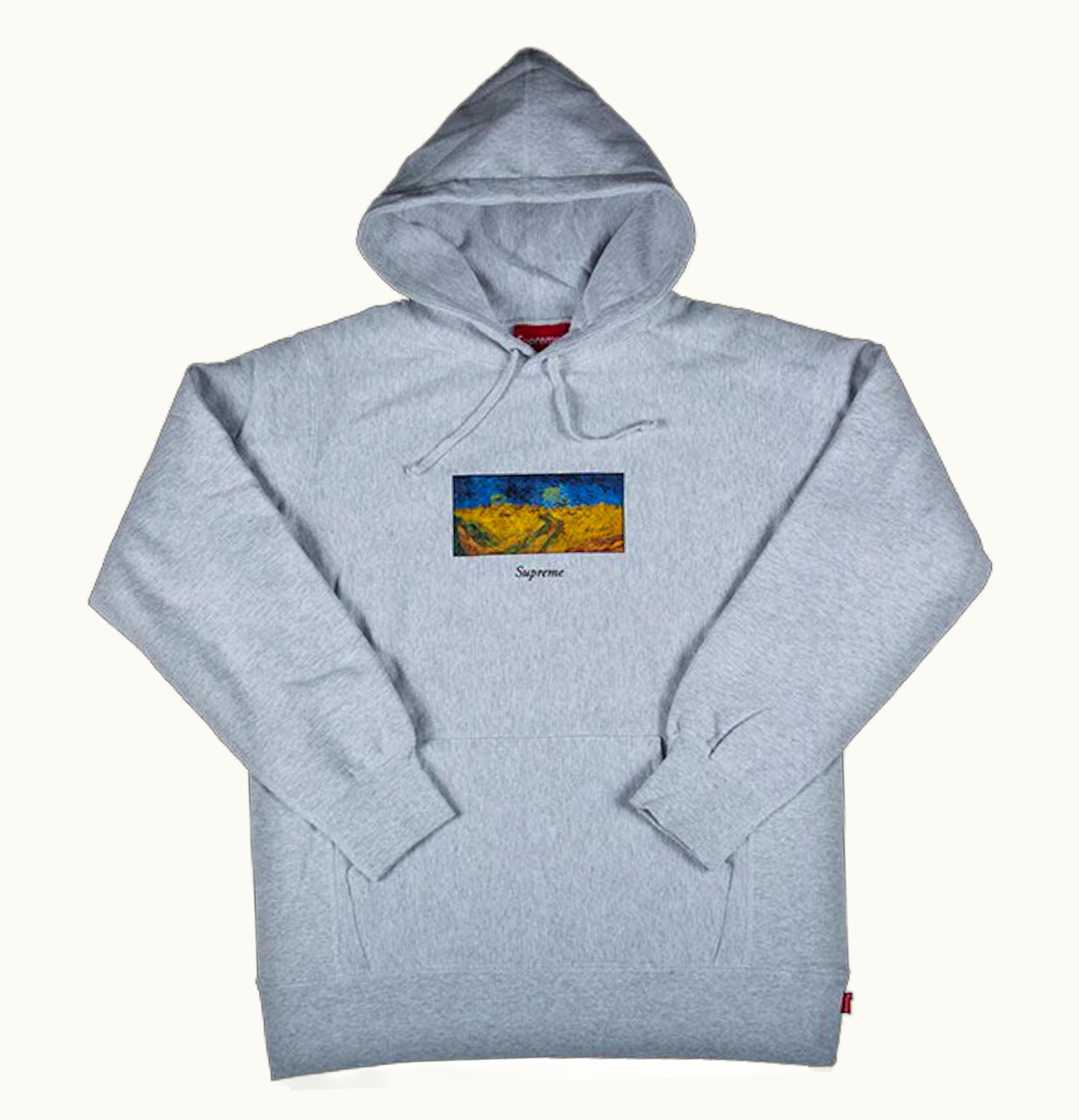 Supreme Supreme Field Hooded Sweatshirt Ash Grey