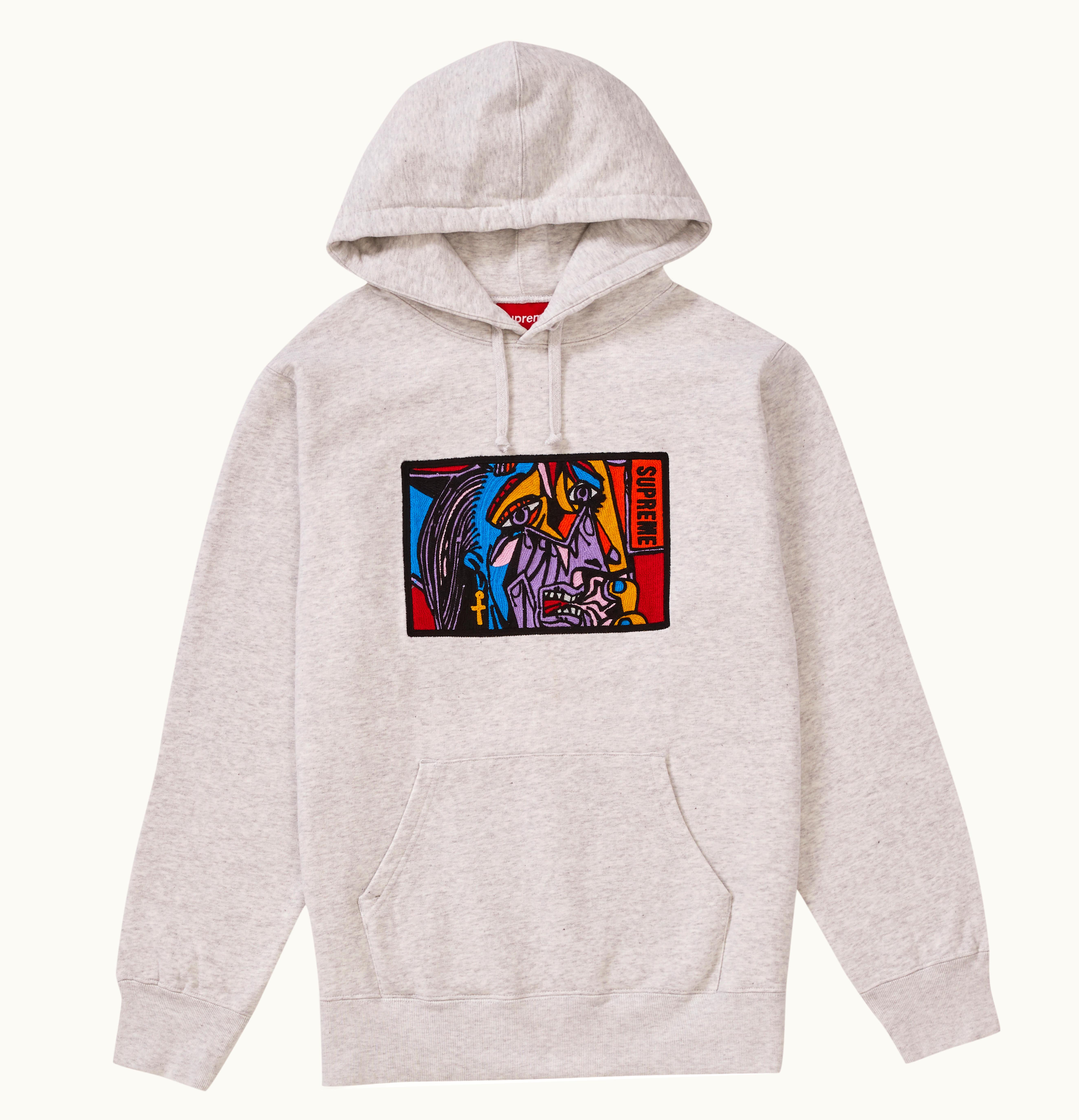 Supreme Supreme Chainstitch Hooded Sweatshirt Ash Grey