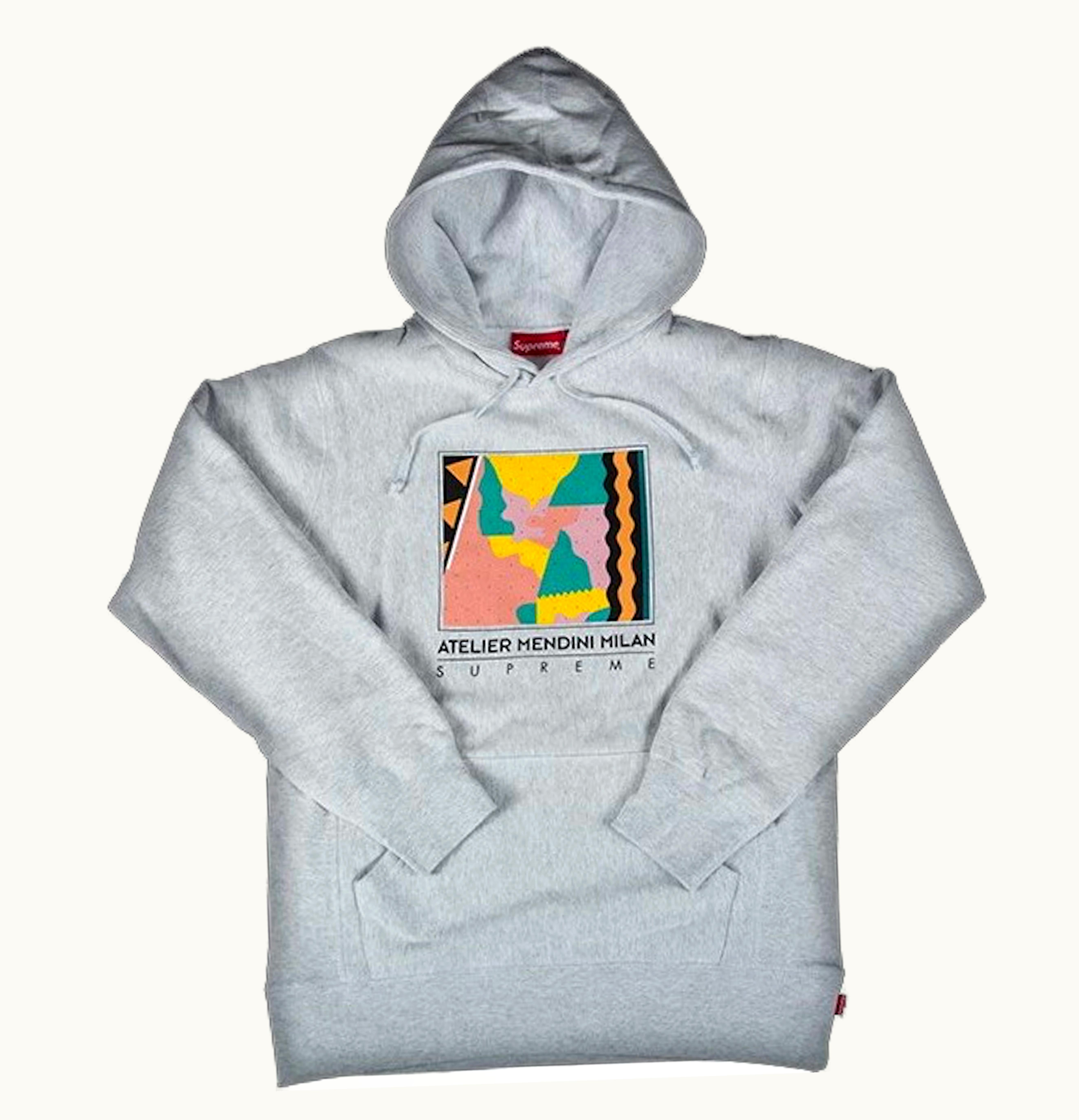 Supreme Supreme Mendini Hooded Sweatshirt Ash Grey