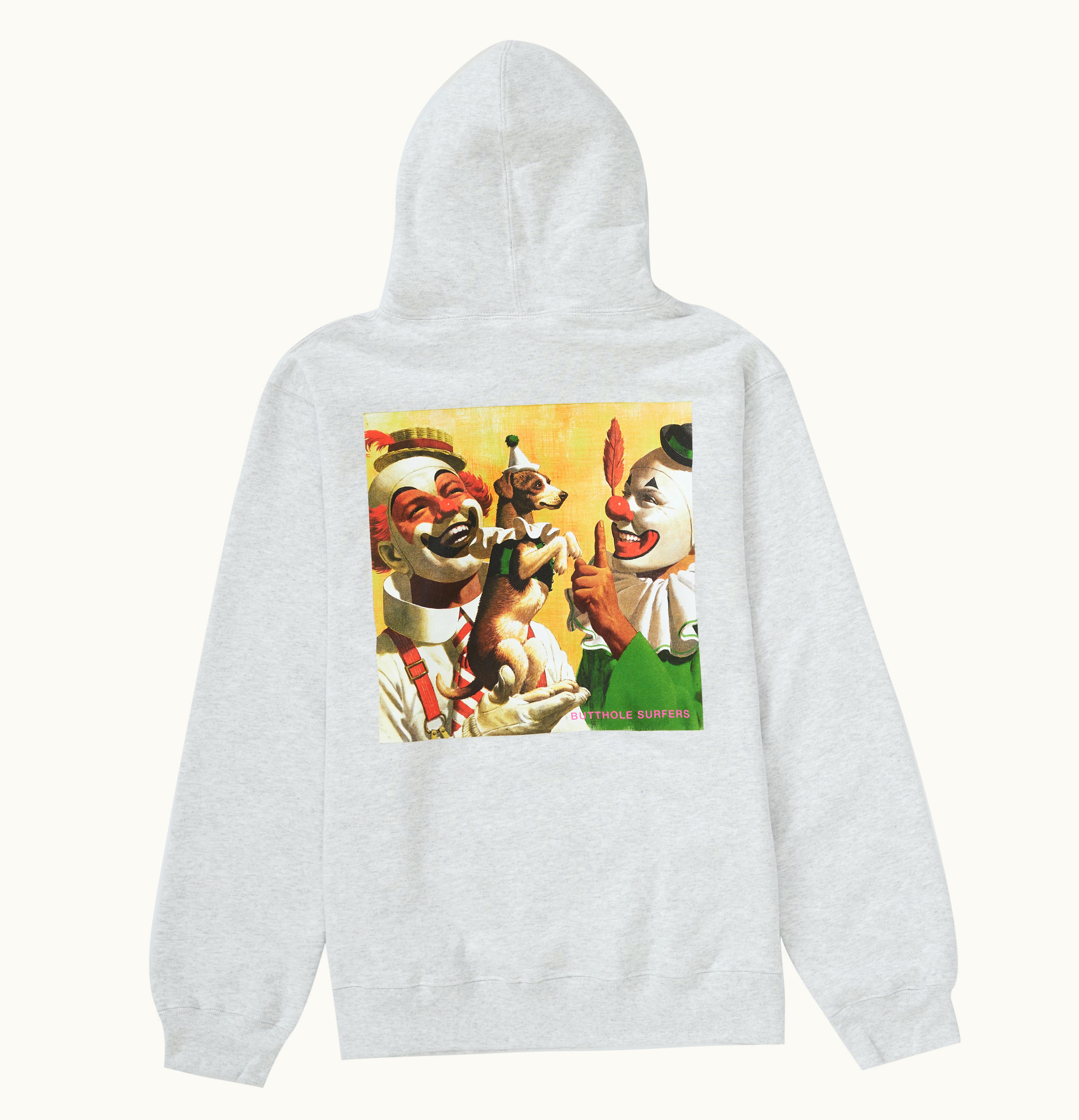 Supreme Supreme Butthole Surfers Hooded Sweatshirt Ash Grey