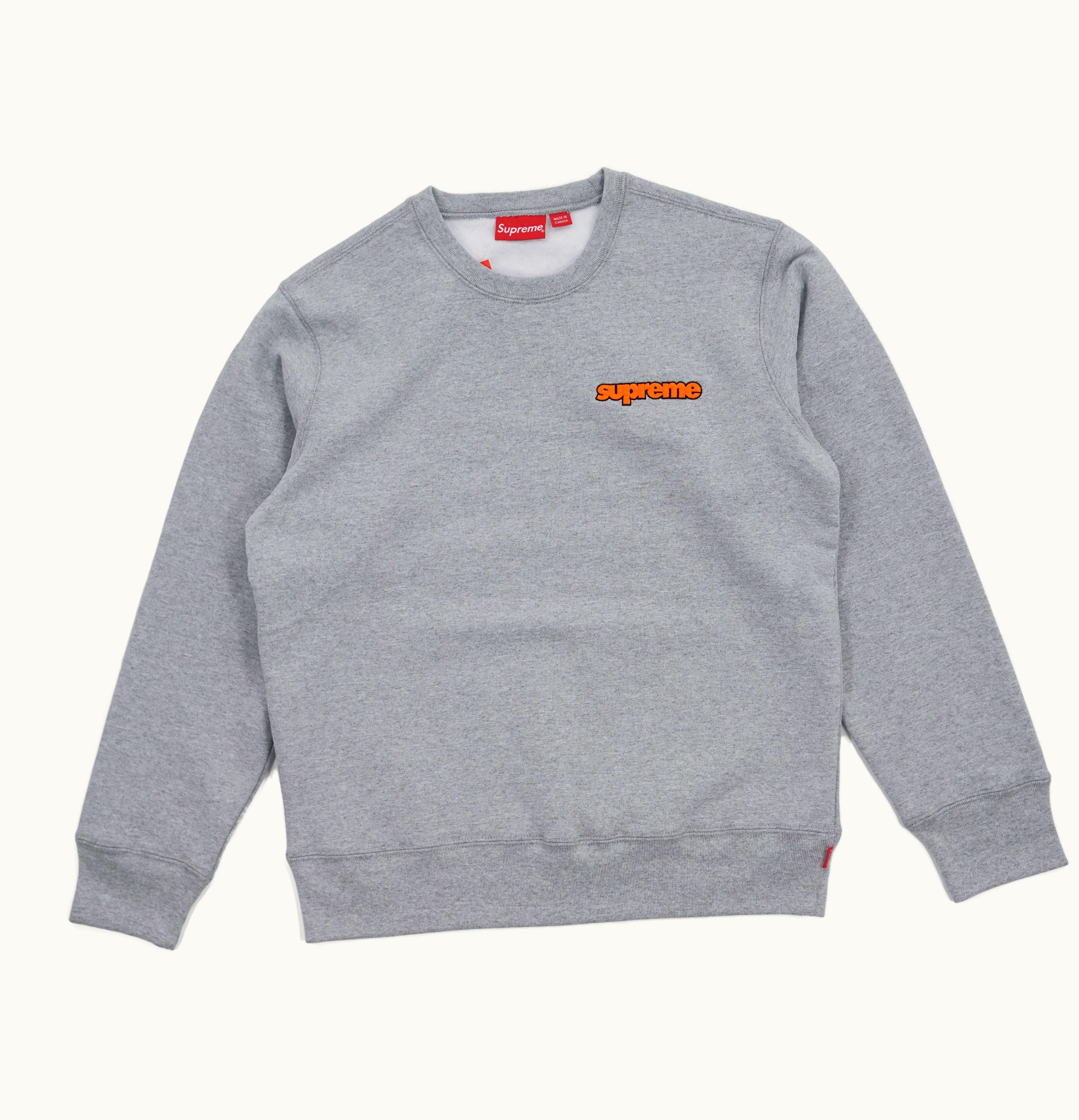 Supreme Supreme Connect Crewneck Sweatshirt Heather Grey