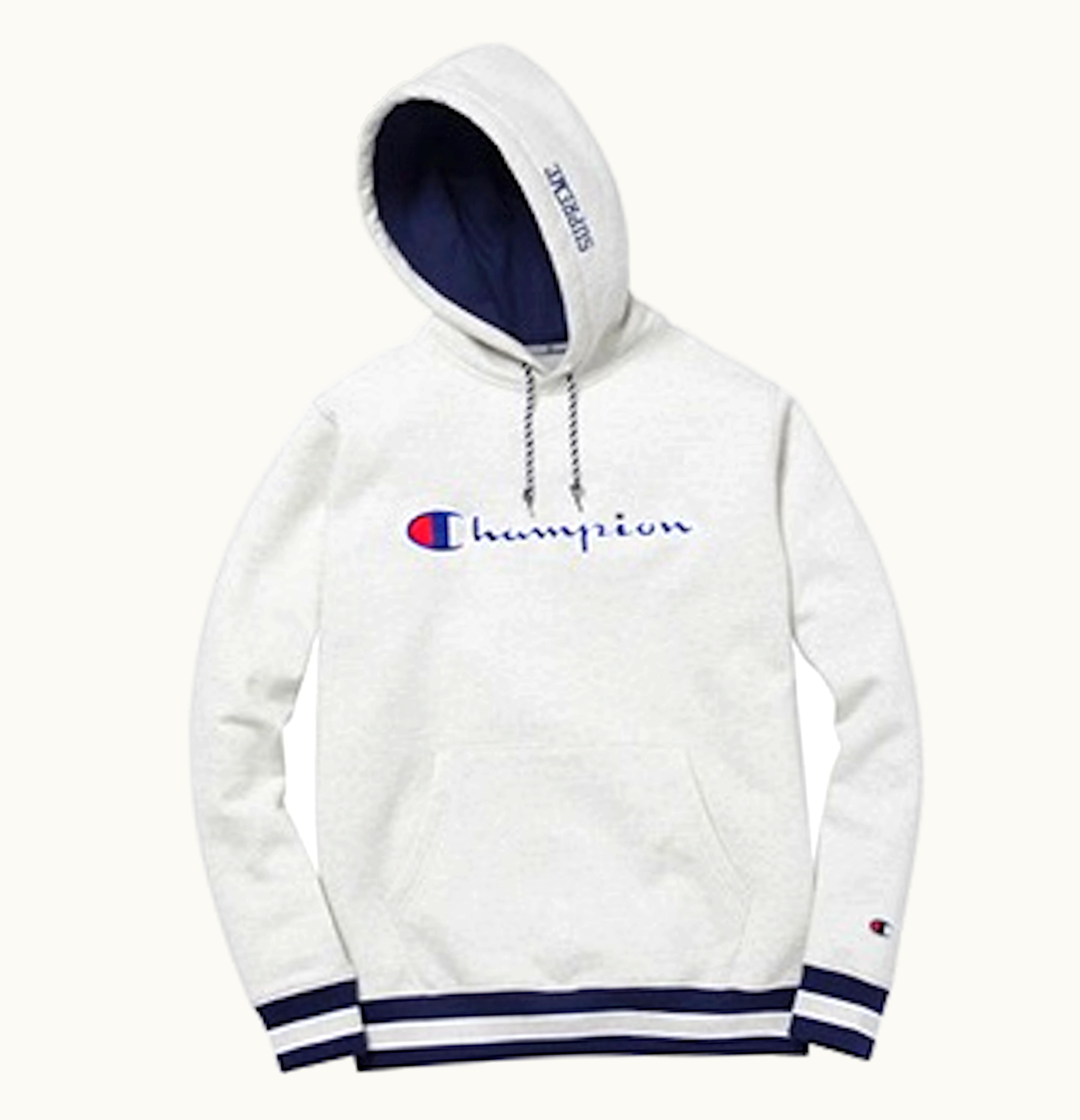 Supreme Supreme Champion Pullover Hoodie Heather Grey