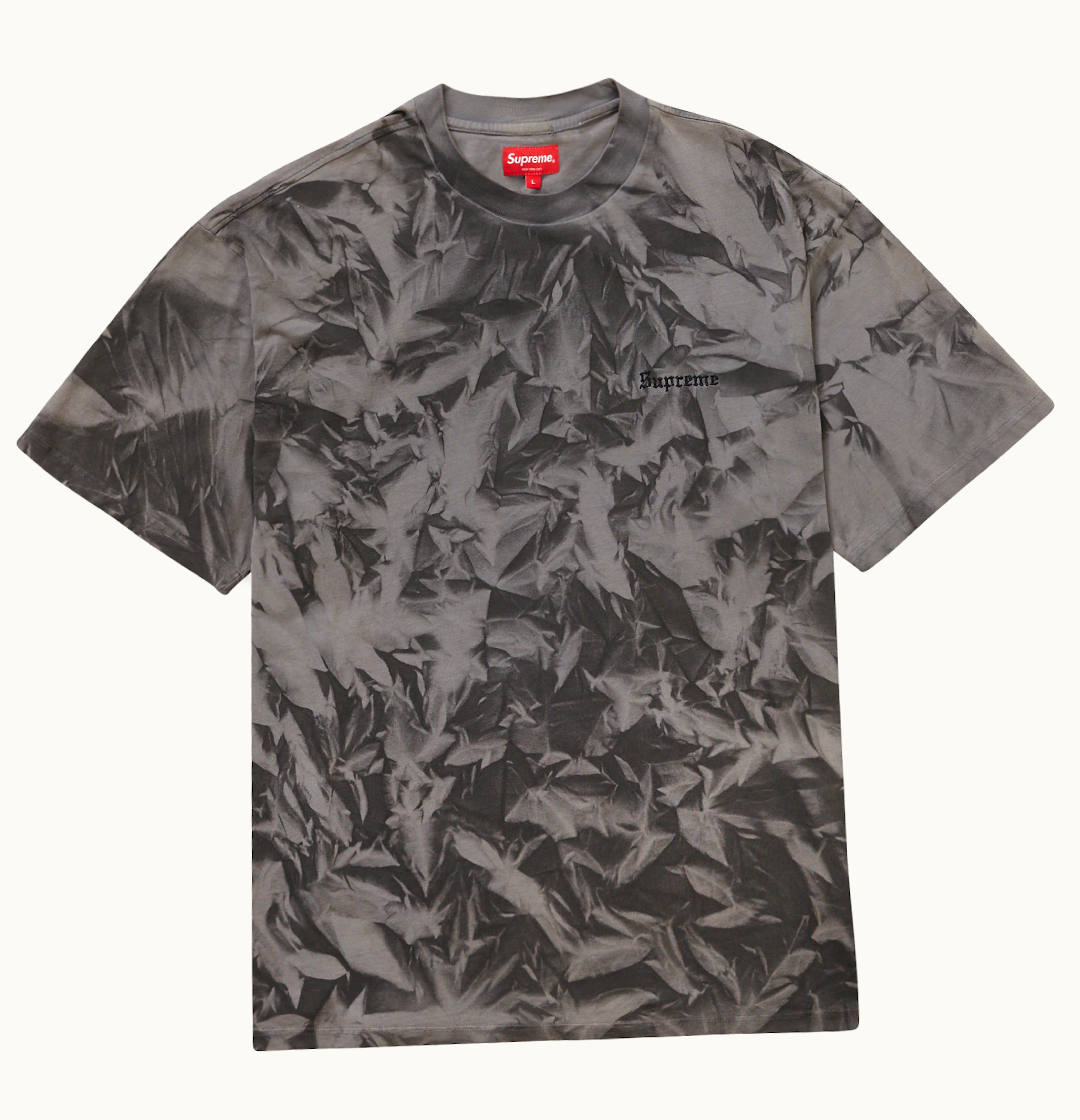 Supreme Supreme Creases S S Top Grey